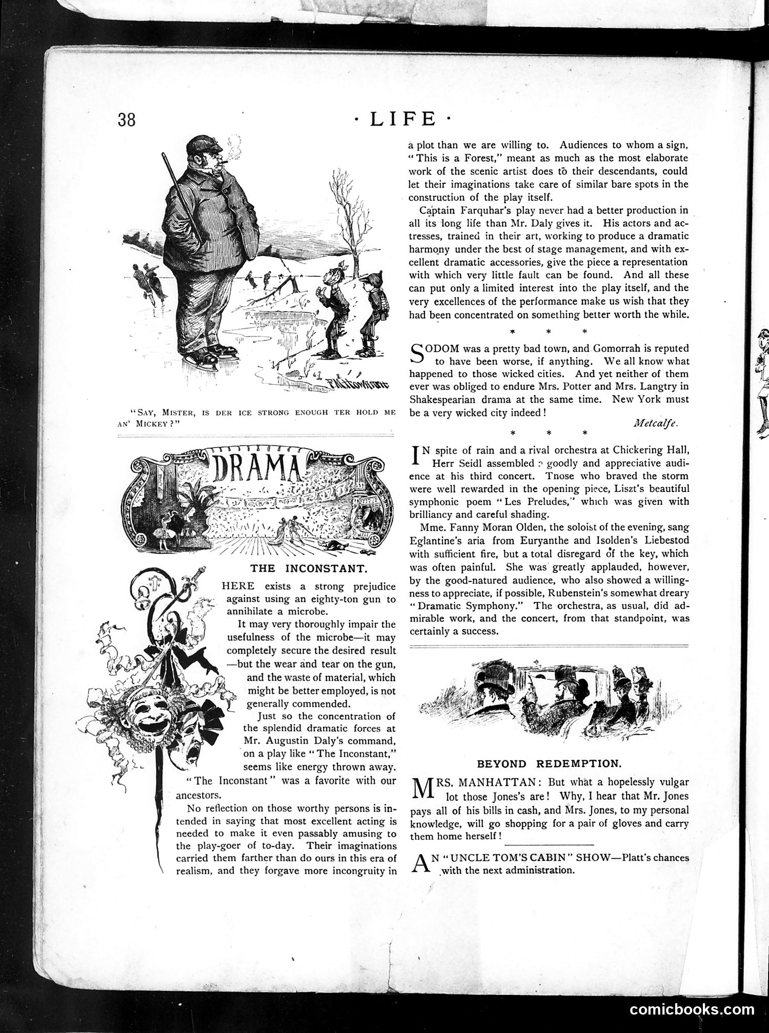 Life — January 17, 1889 — page 10: Life, 1889-01-17