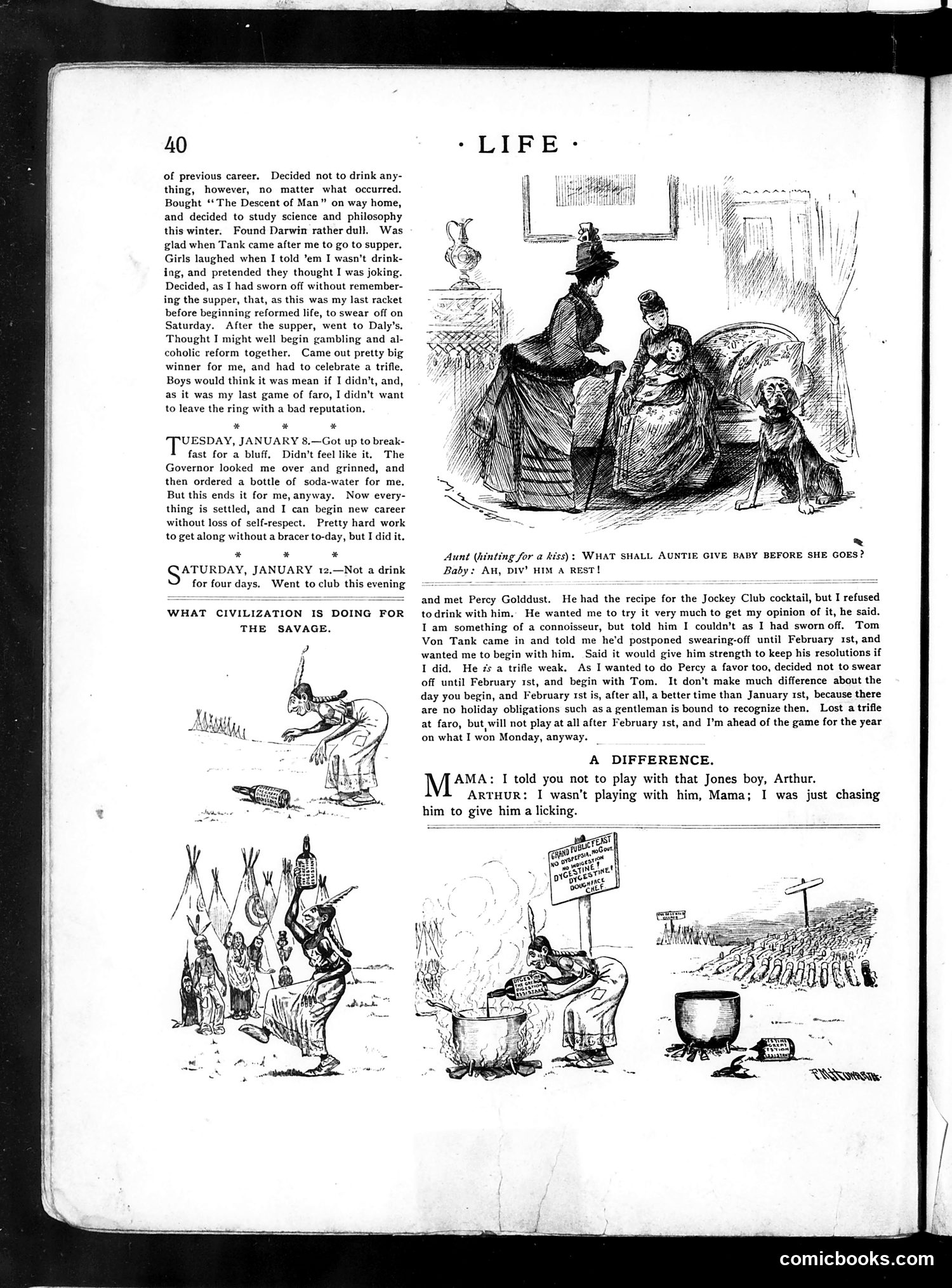 Life — January 17, 1889 — page 12: Life, 1889-01-17
