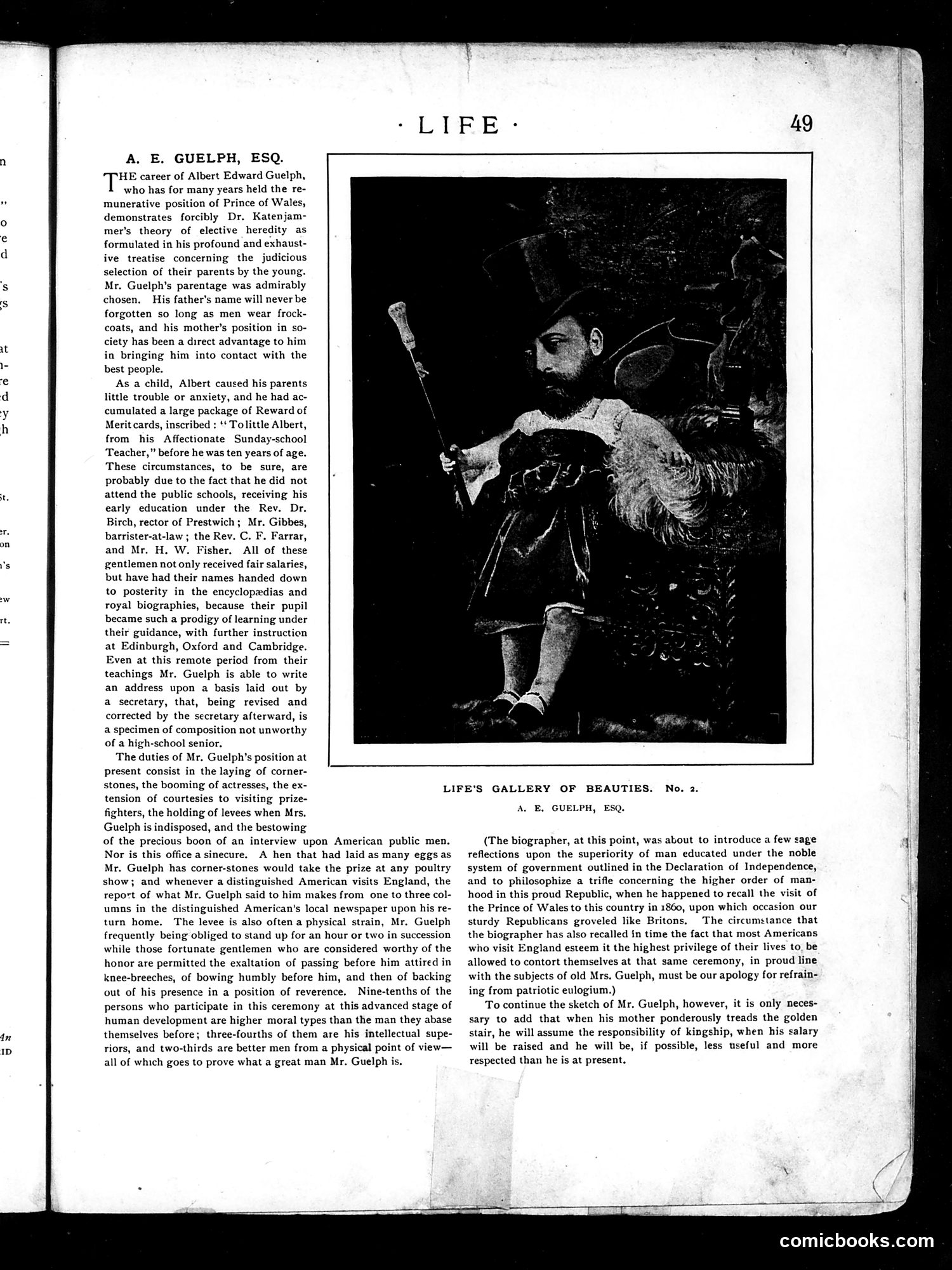 Life — January 24, 1889 — page 7: Life, 1889-01-24