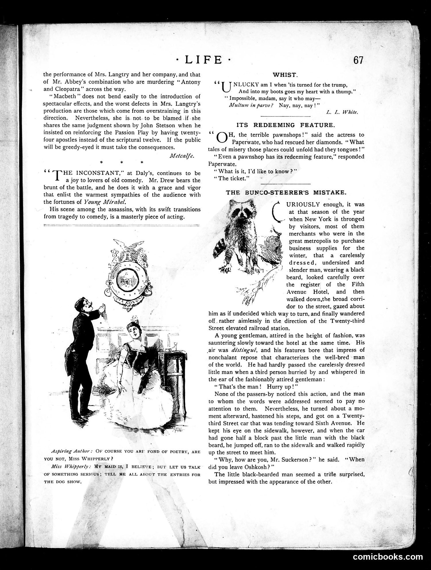 Life — January 31, 1889 — page 11: Life, 1889-01-31