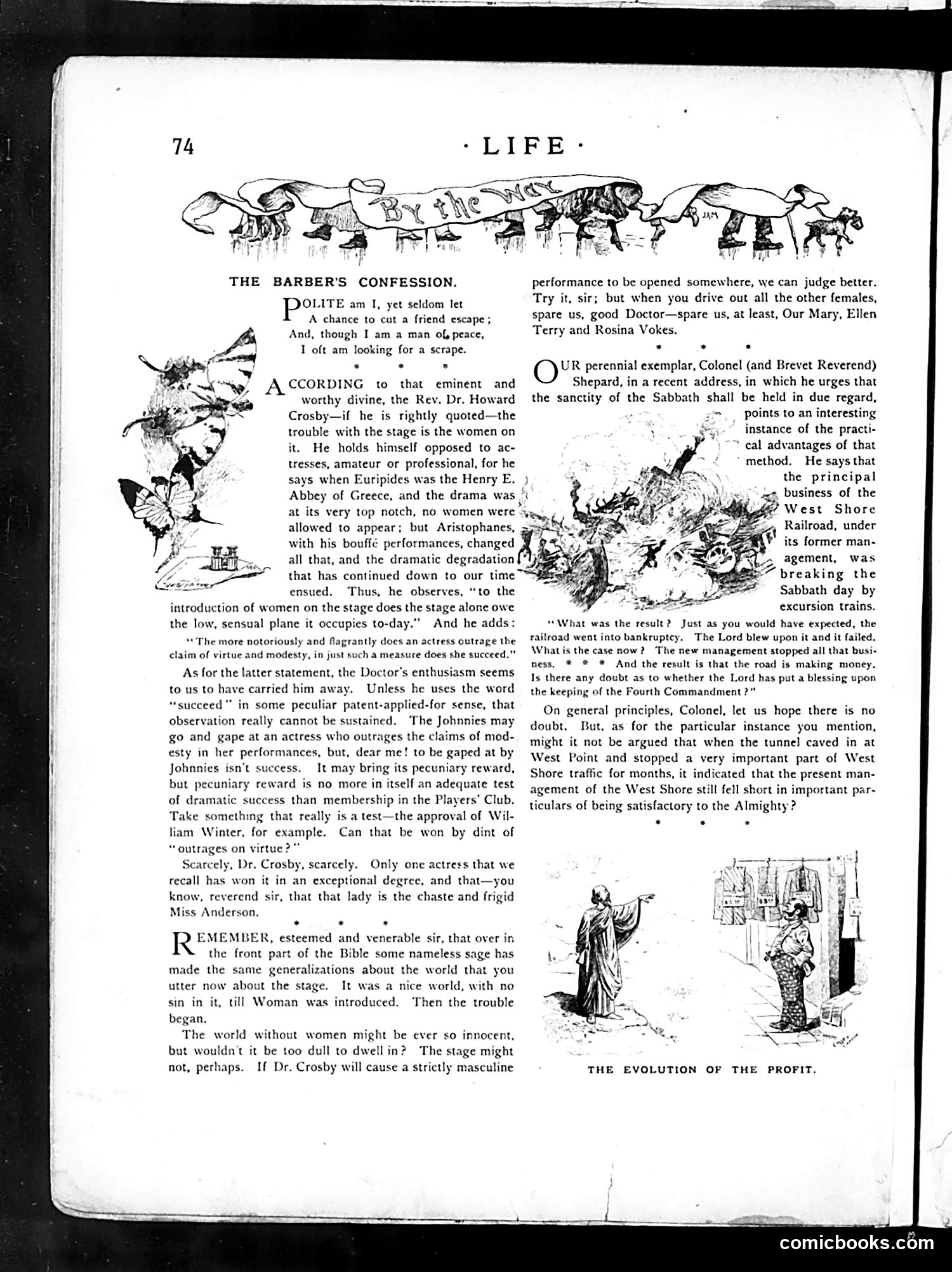 Life — February 7, 1889 — page 4: Life, 1889-02-07