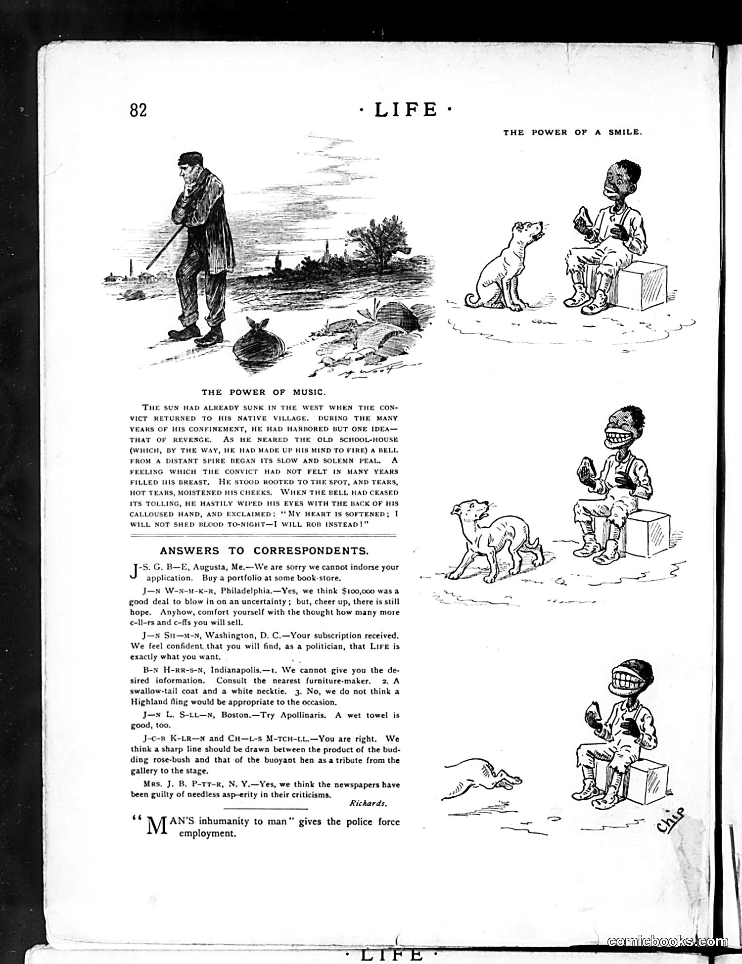 Life — February 7, 1889 — page 12: Life, 1889-02-07