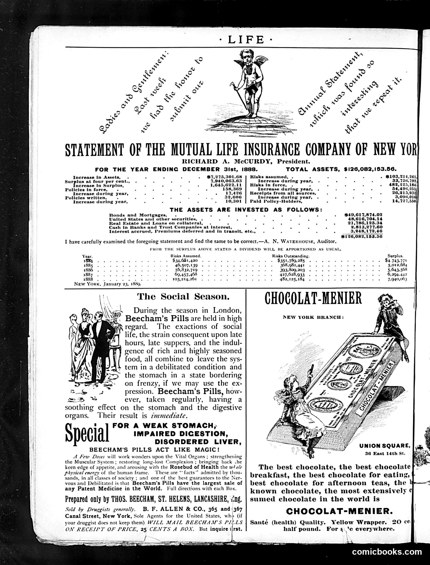 Life — March 7, 1889 — page 2: Life, 1889-03-07