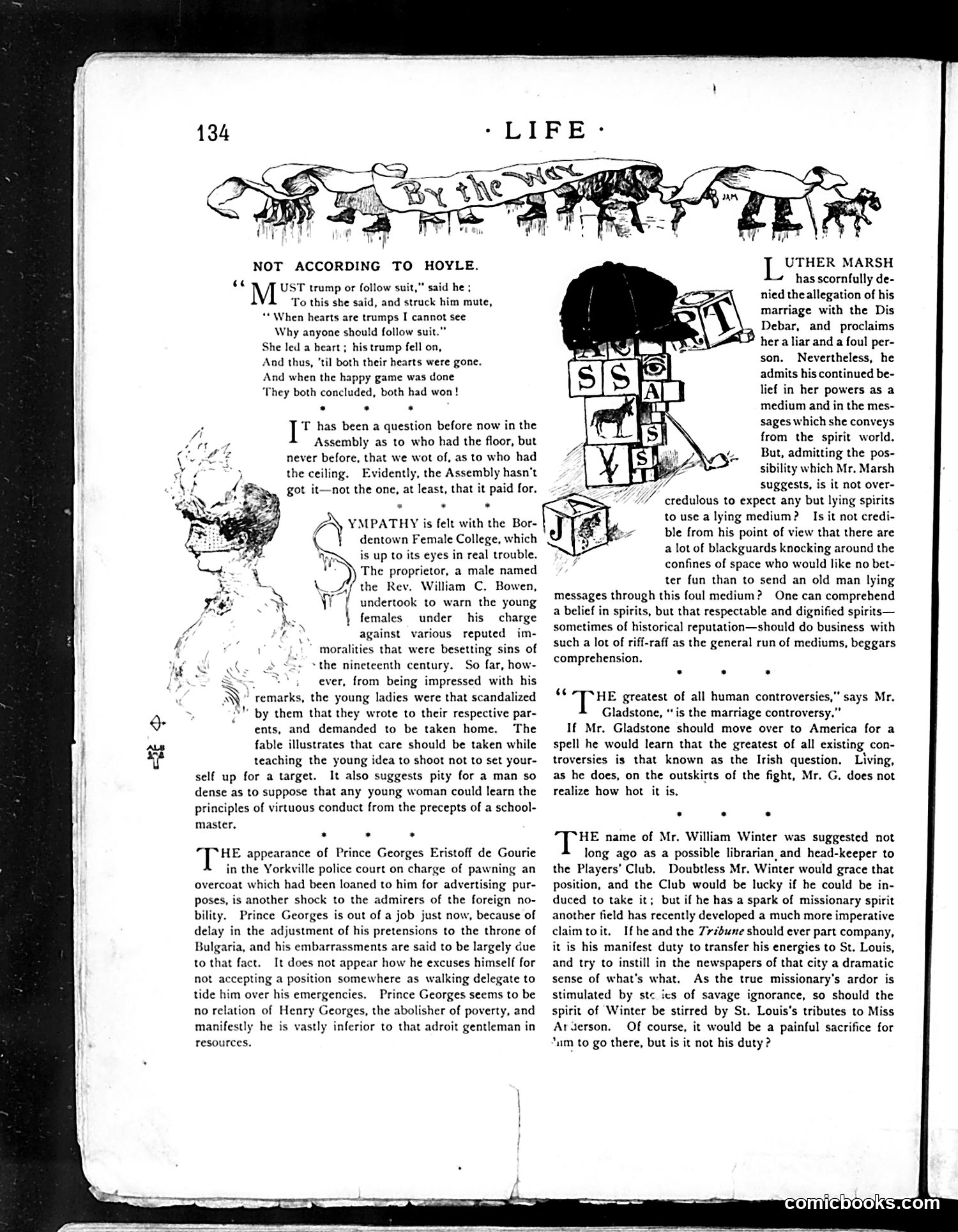 Life — March 7, 1889 — page 6: Life, 1889-03-07