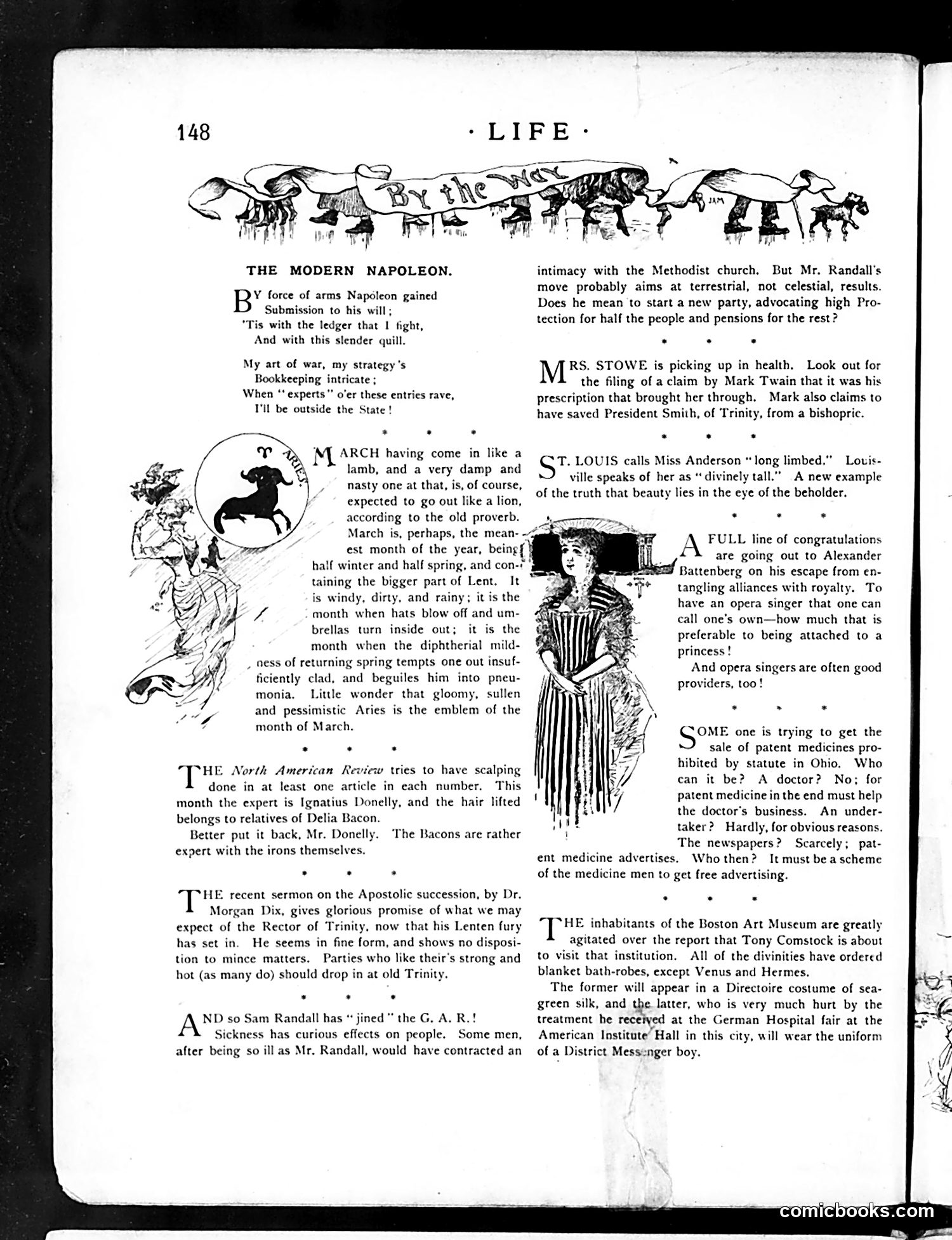 Life — March 14, 1889 — page 6: Life, 1889-03-14