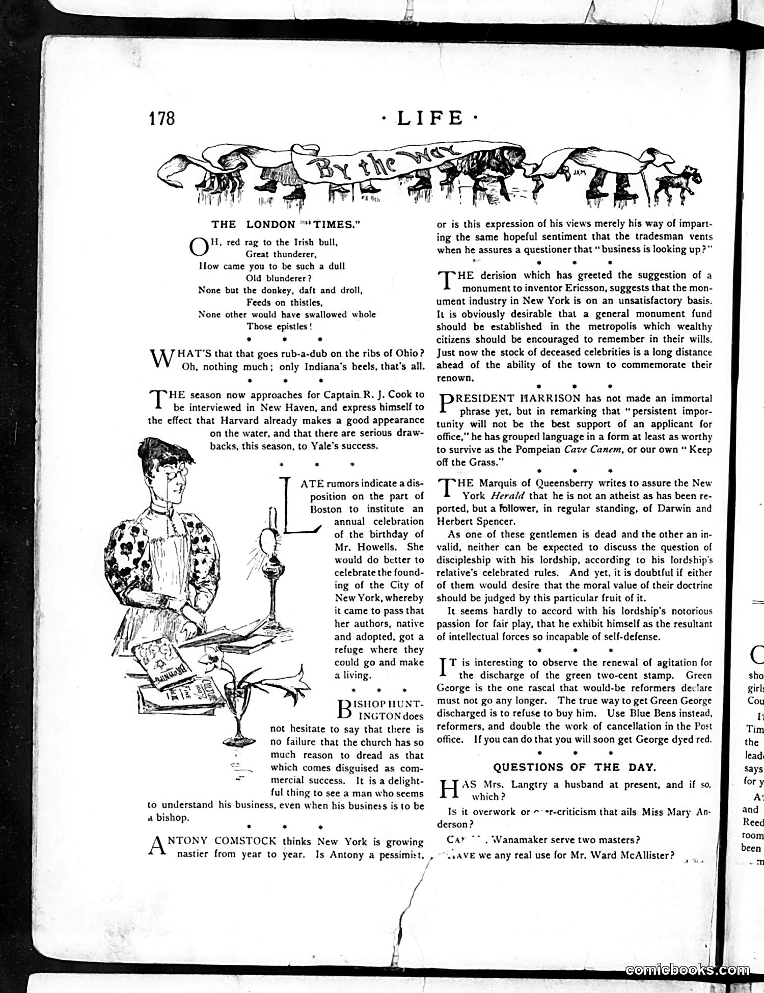 Life — March 28, 1889 — page 4: Life, 1889-03-28