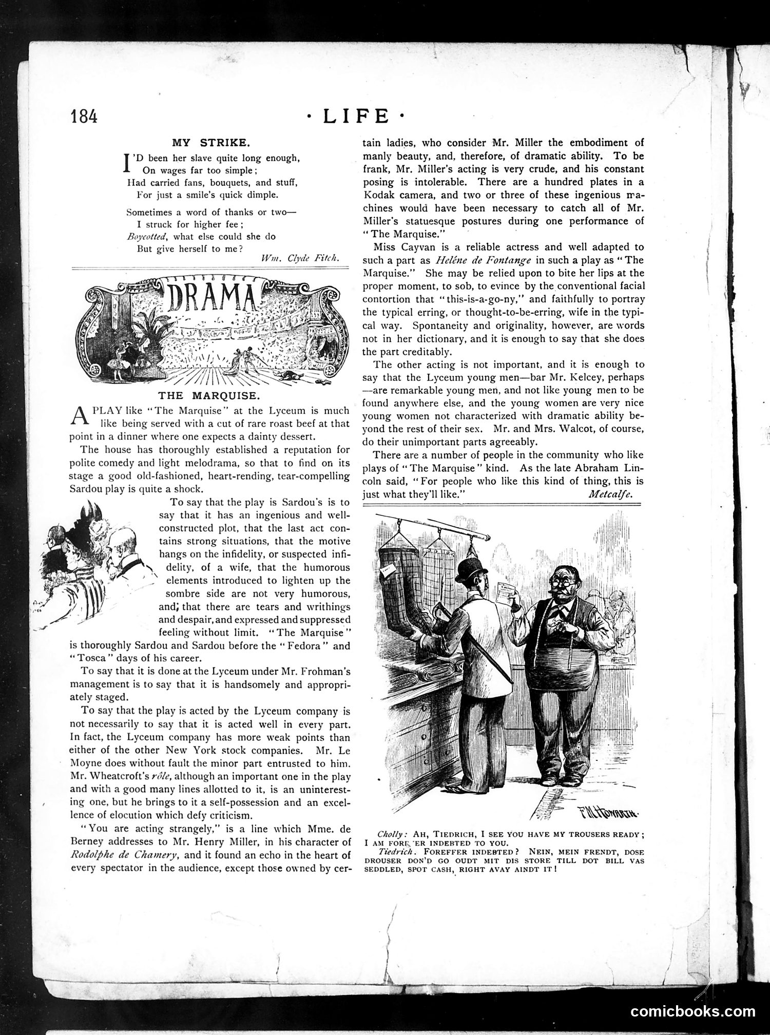 Life — March 28, 1889 — page 10: Life, 1889-03-28