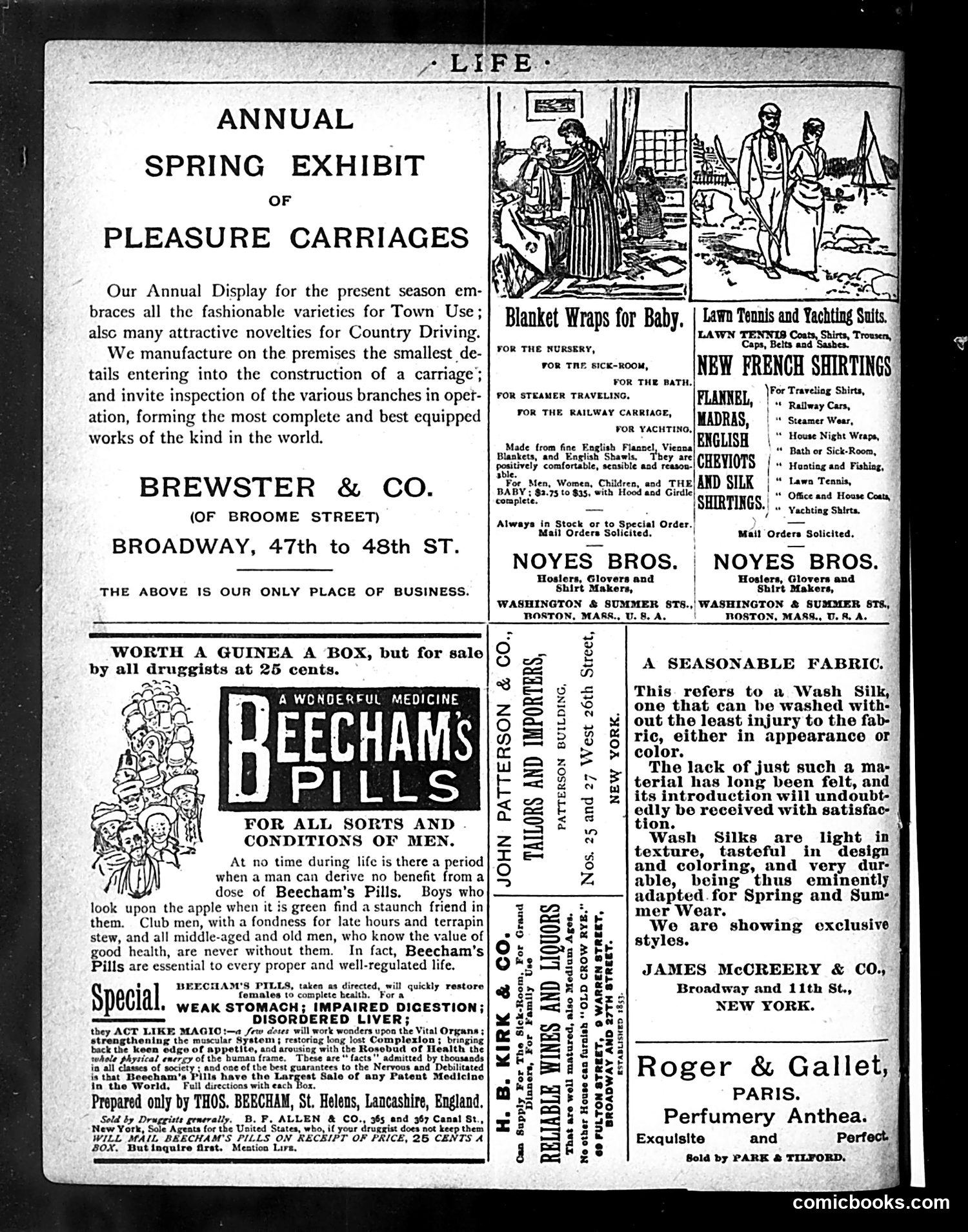Life — April 25, 1889 — page 2: Life, 1889-04-25