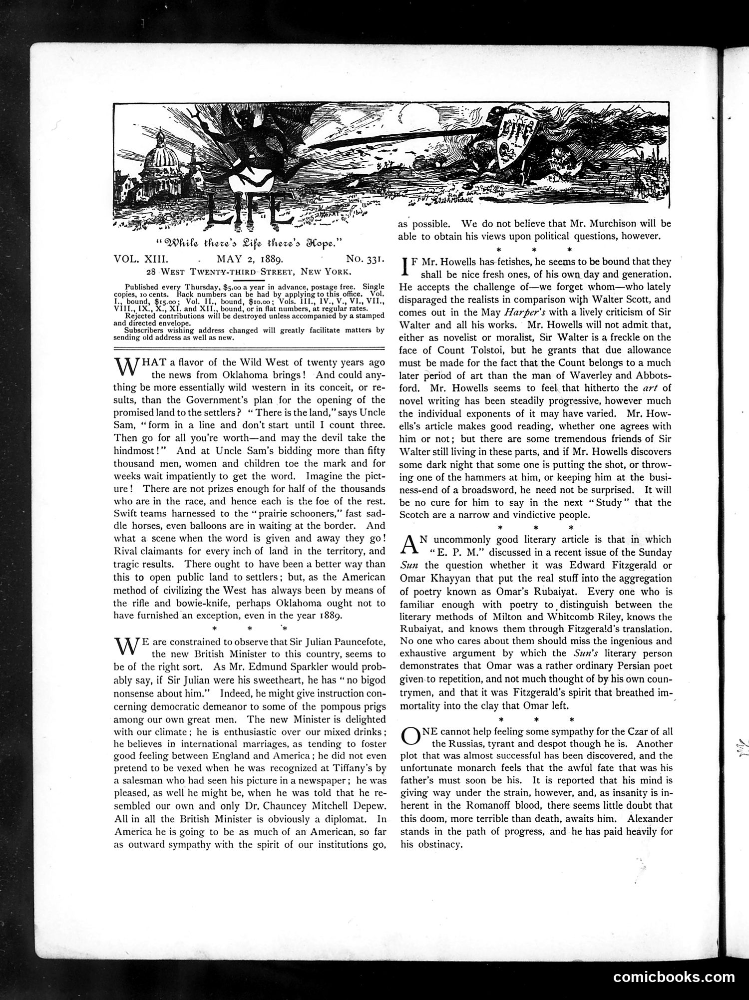 Life — May 2, 1889 — page 4: Life, 1889-05-02
