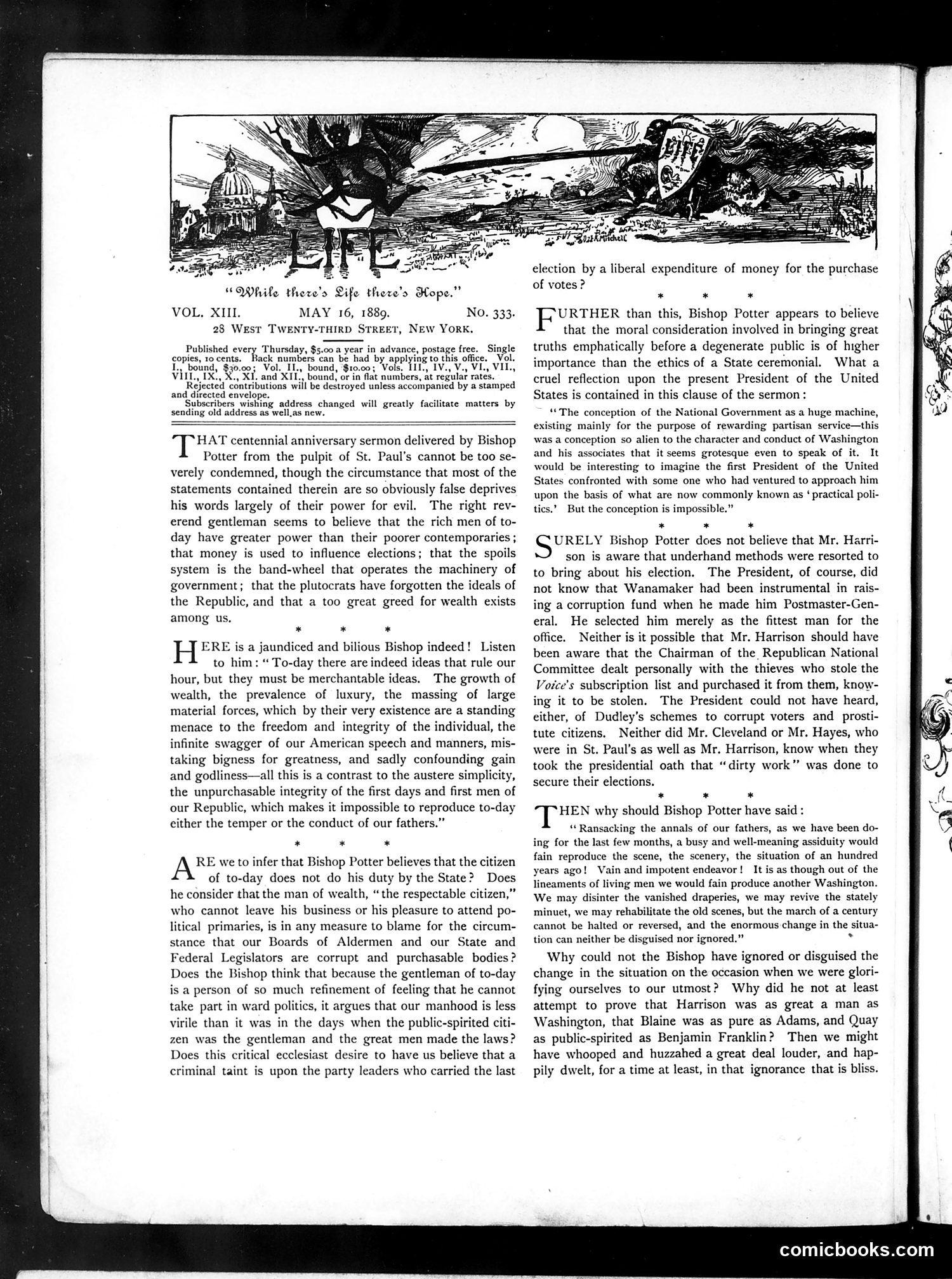 Life — May 16, 1889 — page 2: Life, 1889-05-16