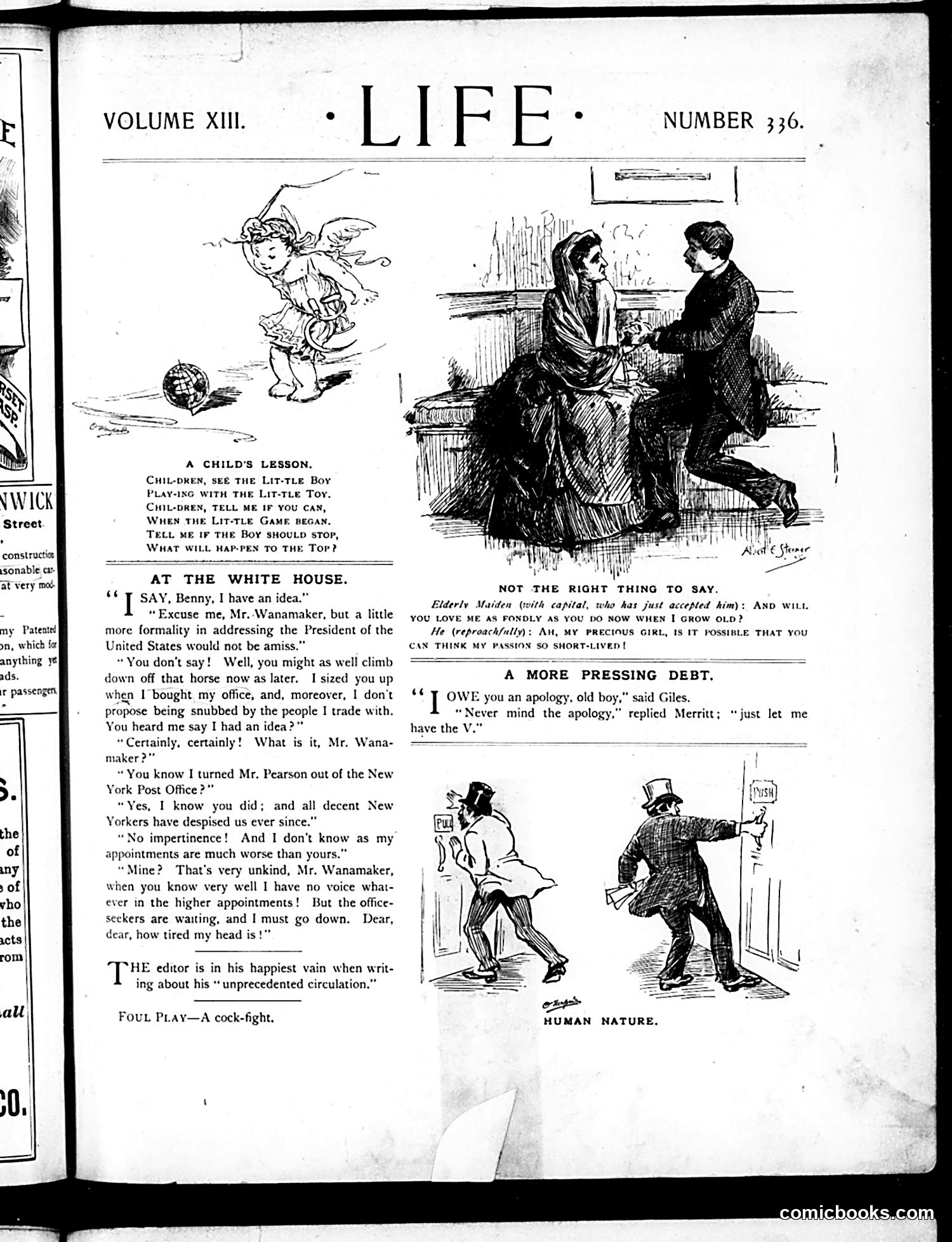 Life — June 6, 1889 — page 3: Life, 1889-06-06