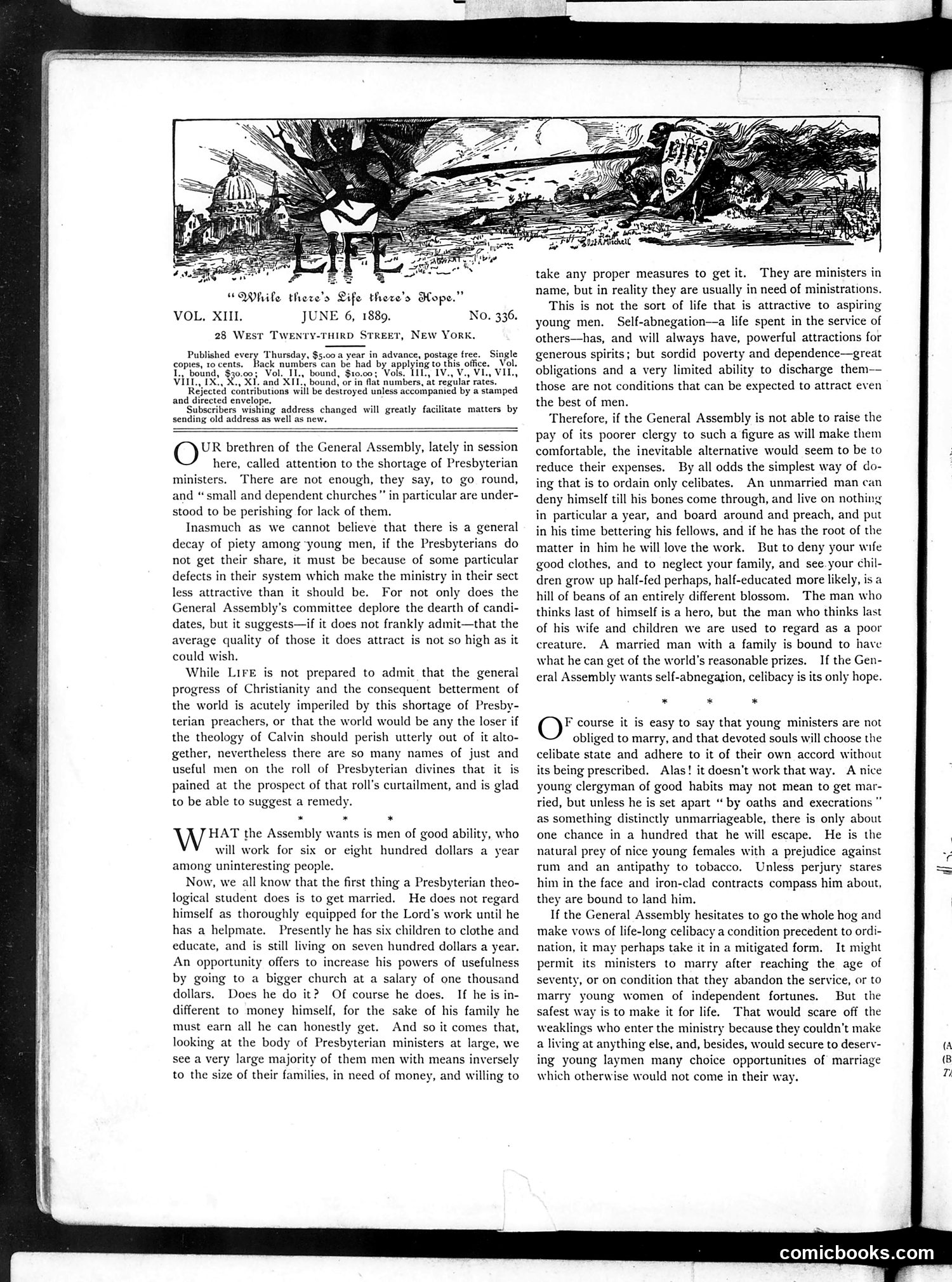 Life — June 6, 1889 — page 4: Life, 1889-06-06