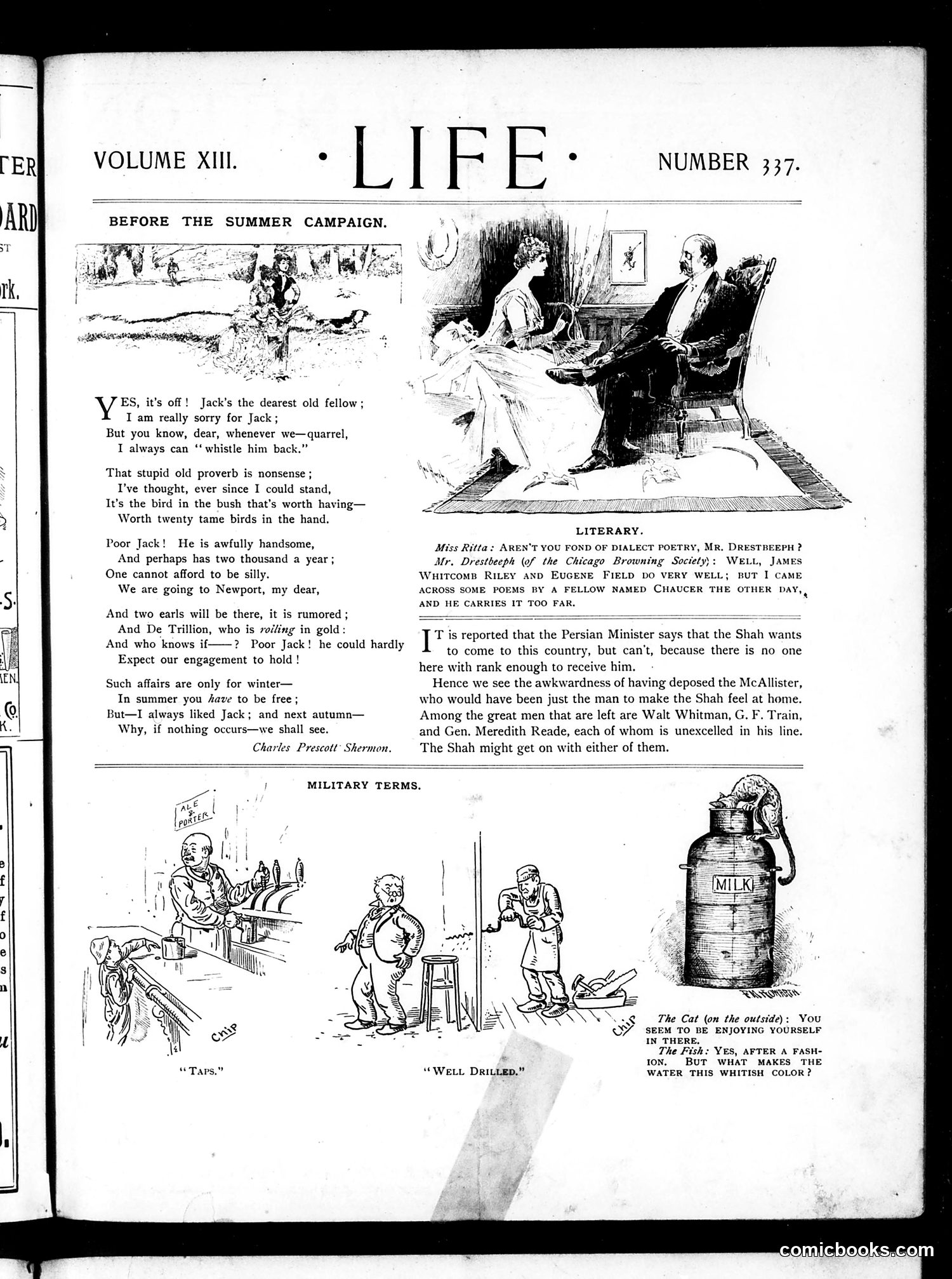 Life — June 13, 1889 — page 3: Life, 1889-06-13