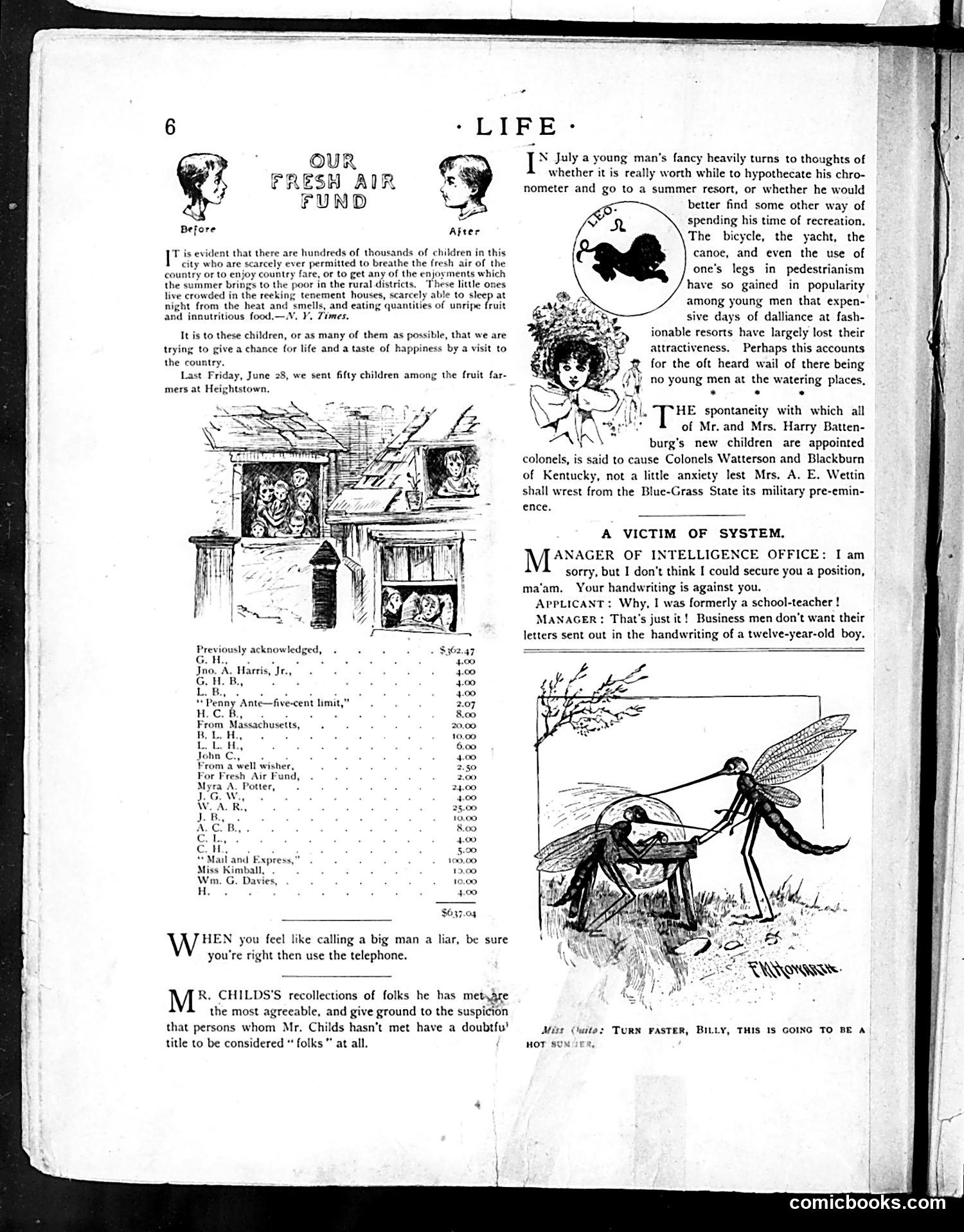 Life — July 4, 1889 — page 6: Life, 1889-07-04