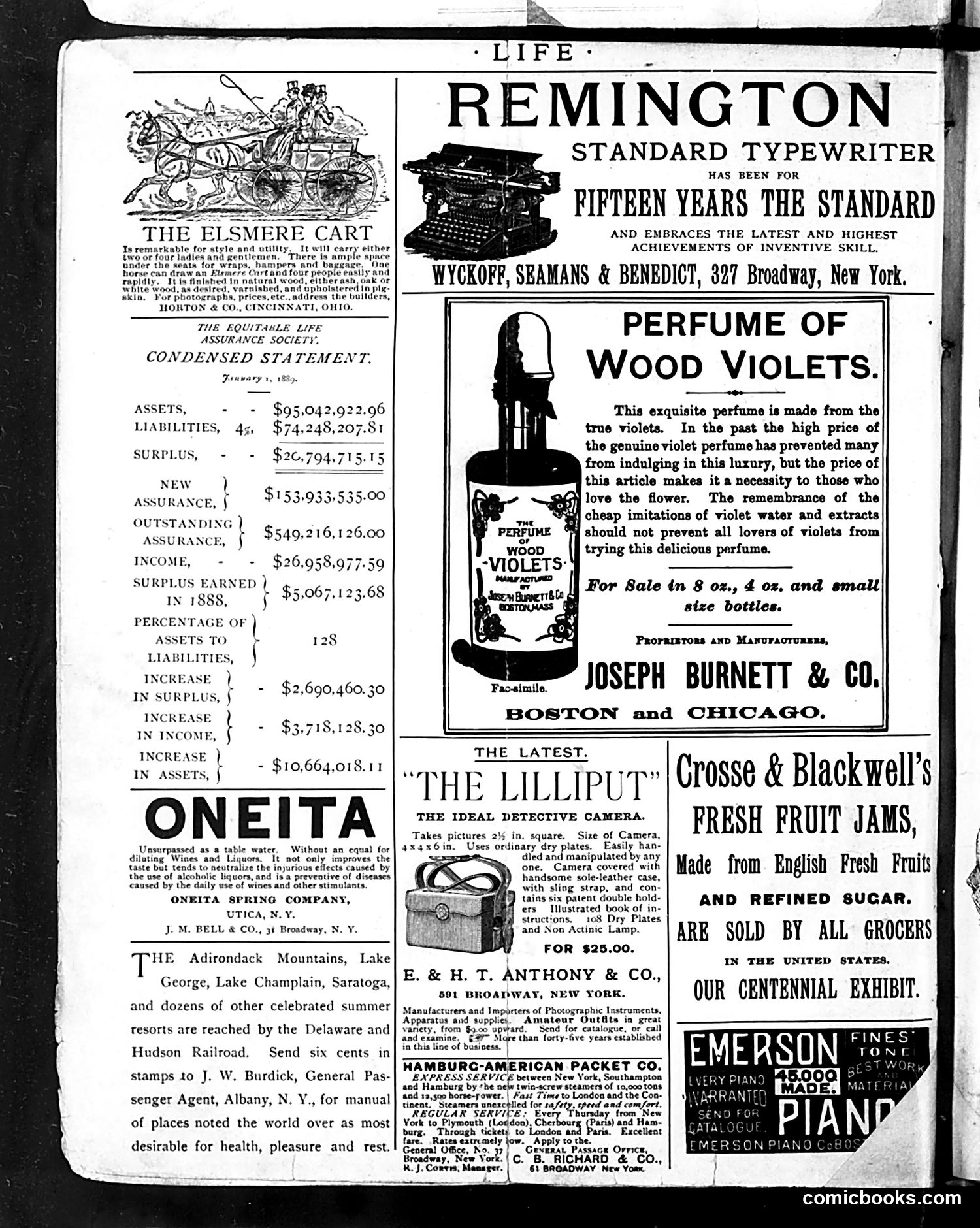 Life — July 11, 1889 — page 2: Life, 1889-07-11