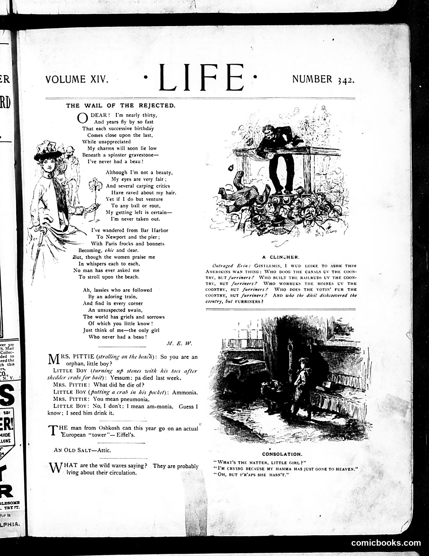 Life — July 18, 1889 — page 3: Life, 1889-07-18