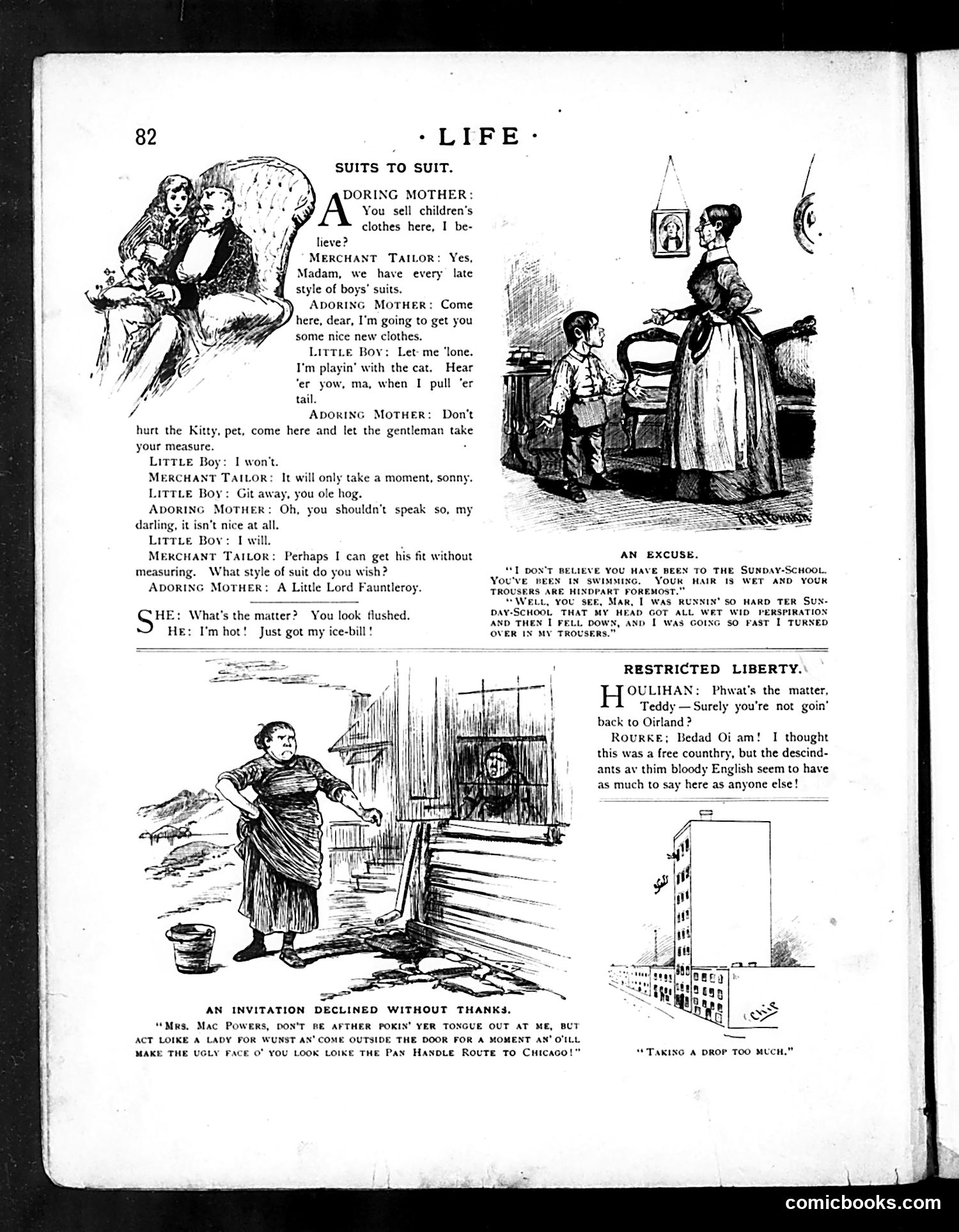 Life — August 8, 1889 — page 12: Life, 1889-08-08
