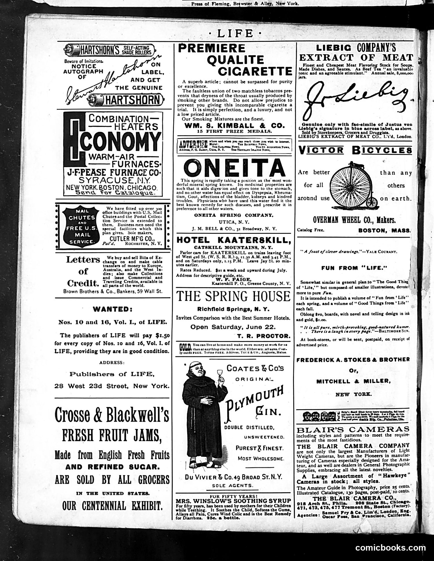 Life — August 15, 1889 — page 2: Life, 1889-08-15