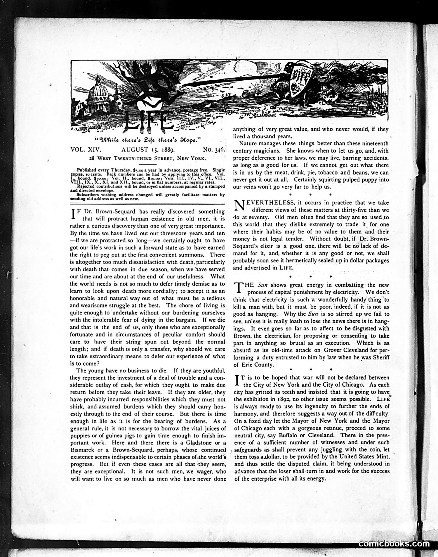 Life — August 15, 1889 — page 4: Life, 1889-08-15