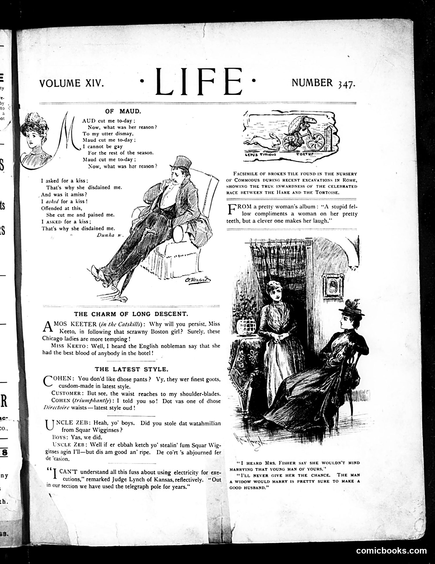 Life — August 22, 1889 — page 3: Life, 1889-08-22