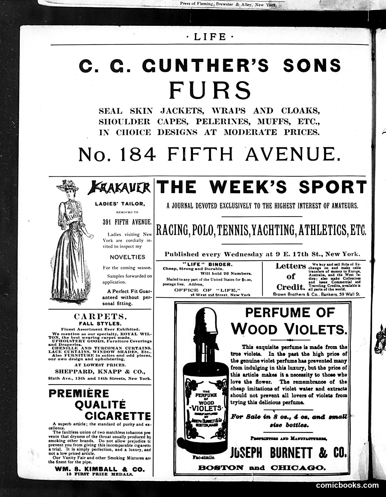 Life — September 26, 1889 — page 2: Life, 1889-09-26