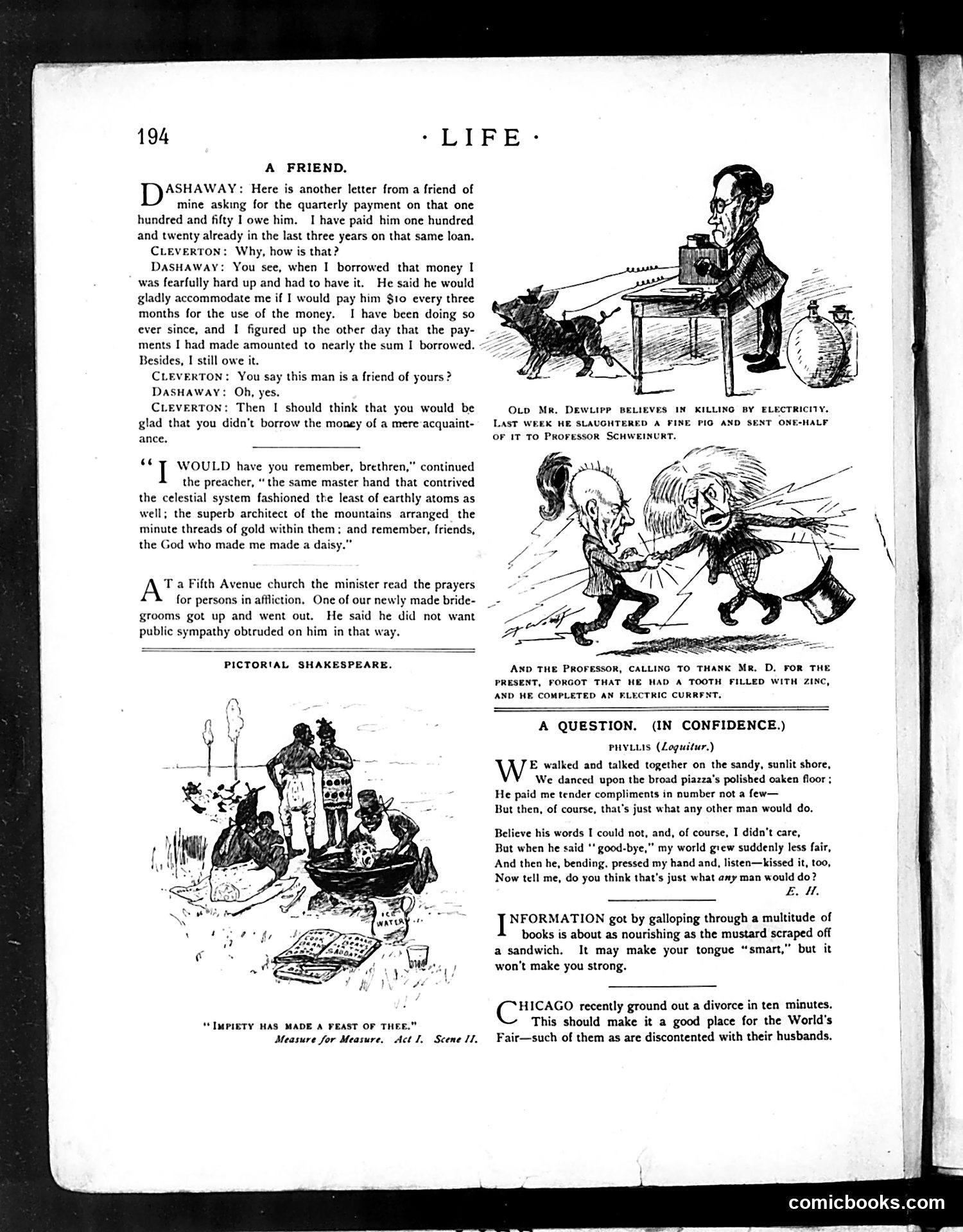 Life — October 3, 1889 — page 12: Life, 1889-10-03