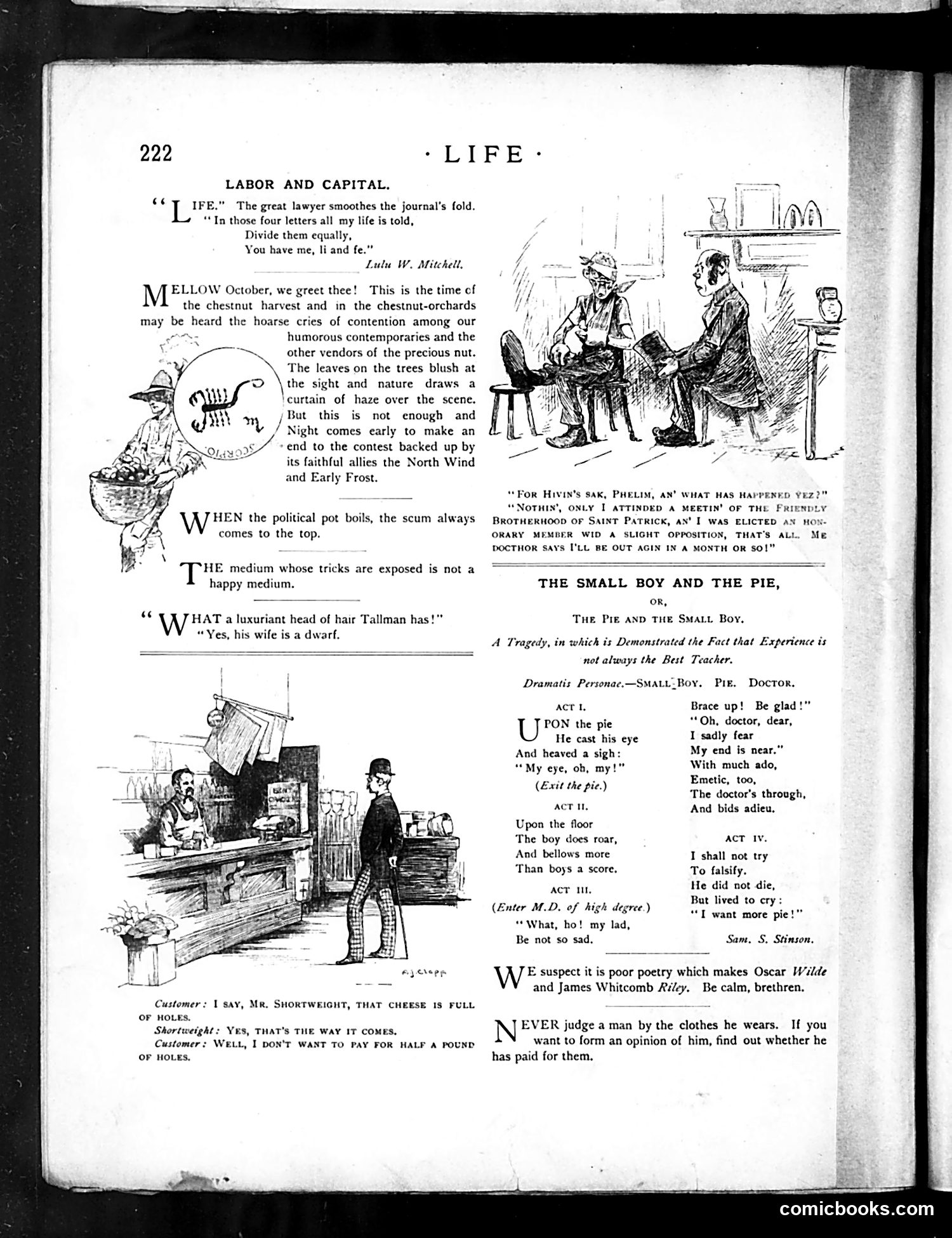 Life — October 17, 1889 — page 12: Life, 1889-10-17
