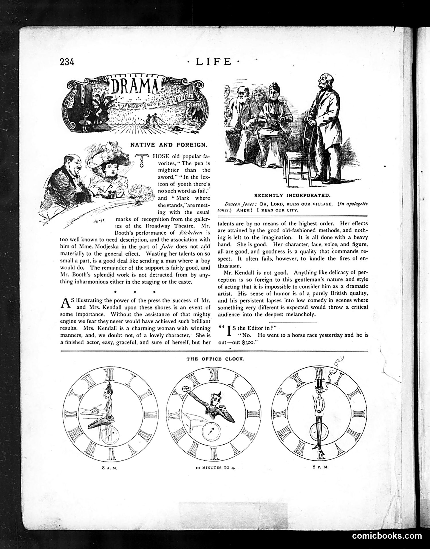 Life — October 24, 1889 — page 10: Life, 1889-10-24