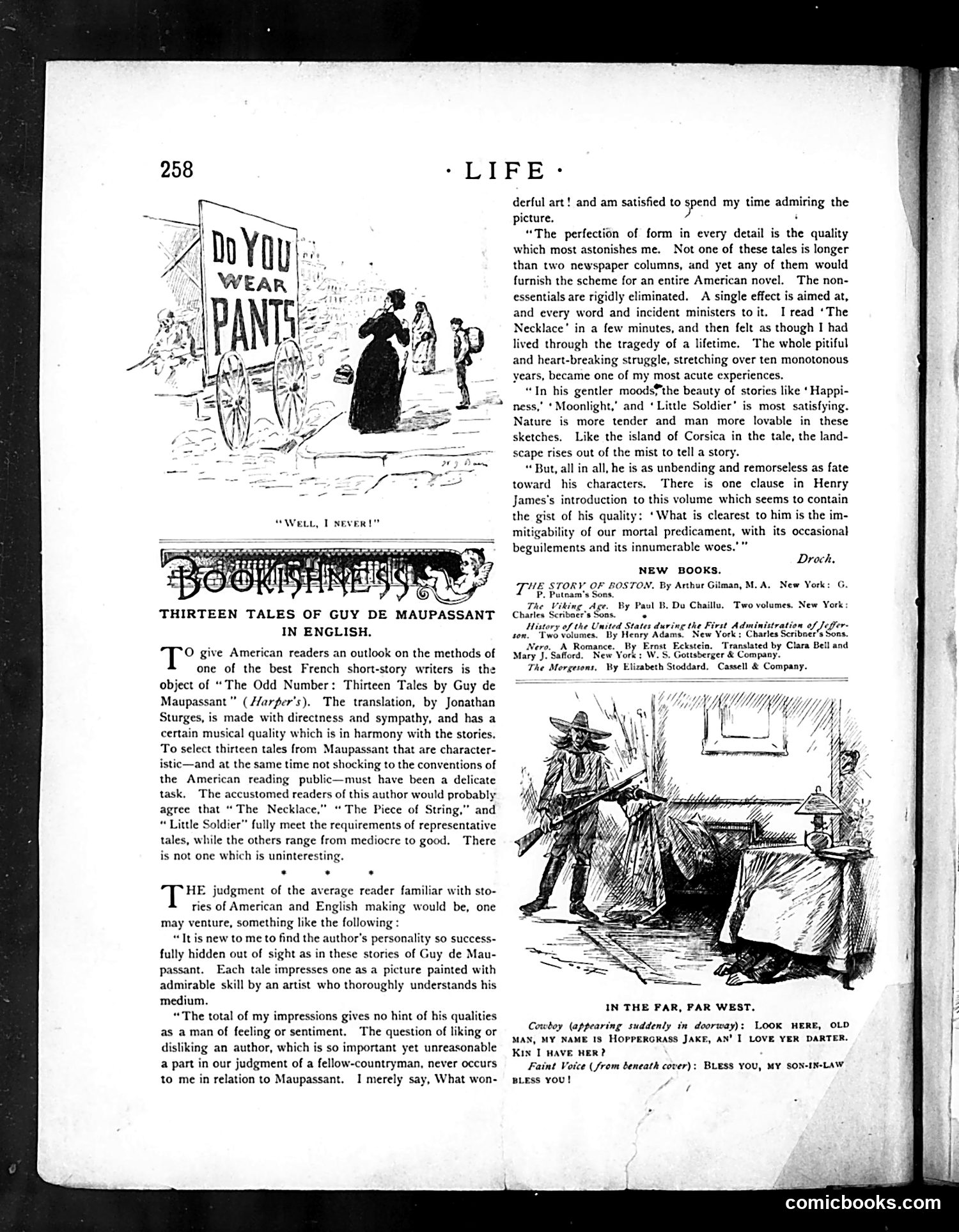 Life — November 7, 1889 — page 6: Life, 1889-11-07