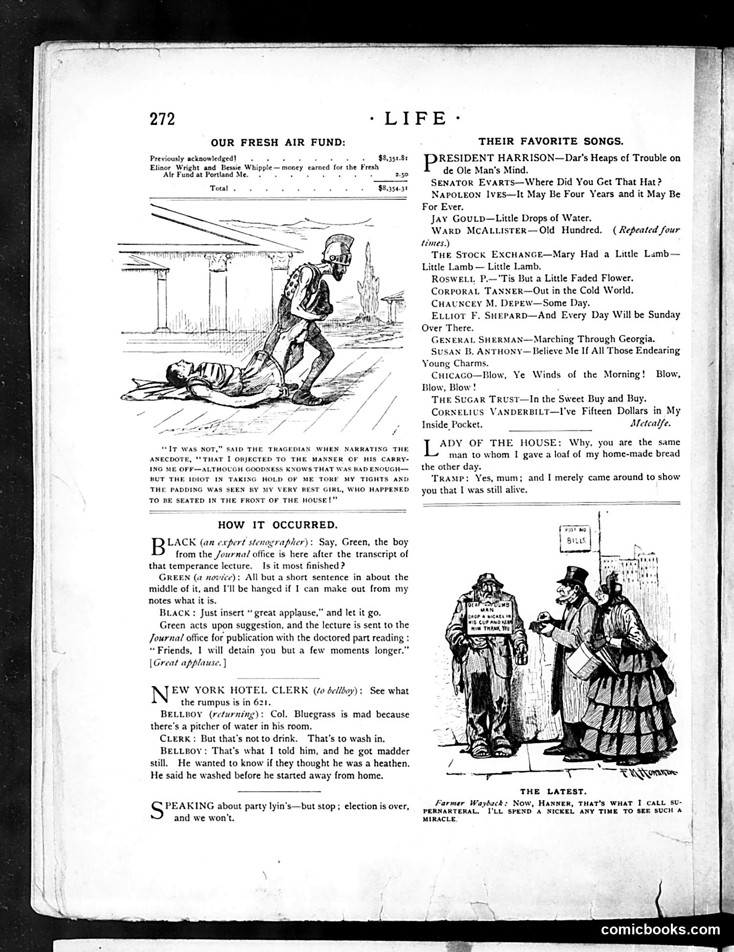 Life — November 14, 1889 — page 6: Life, 1889-11-14