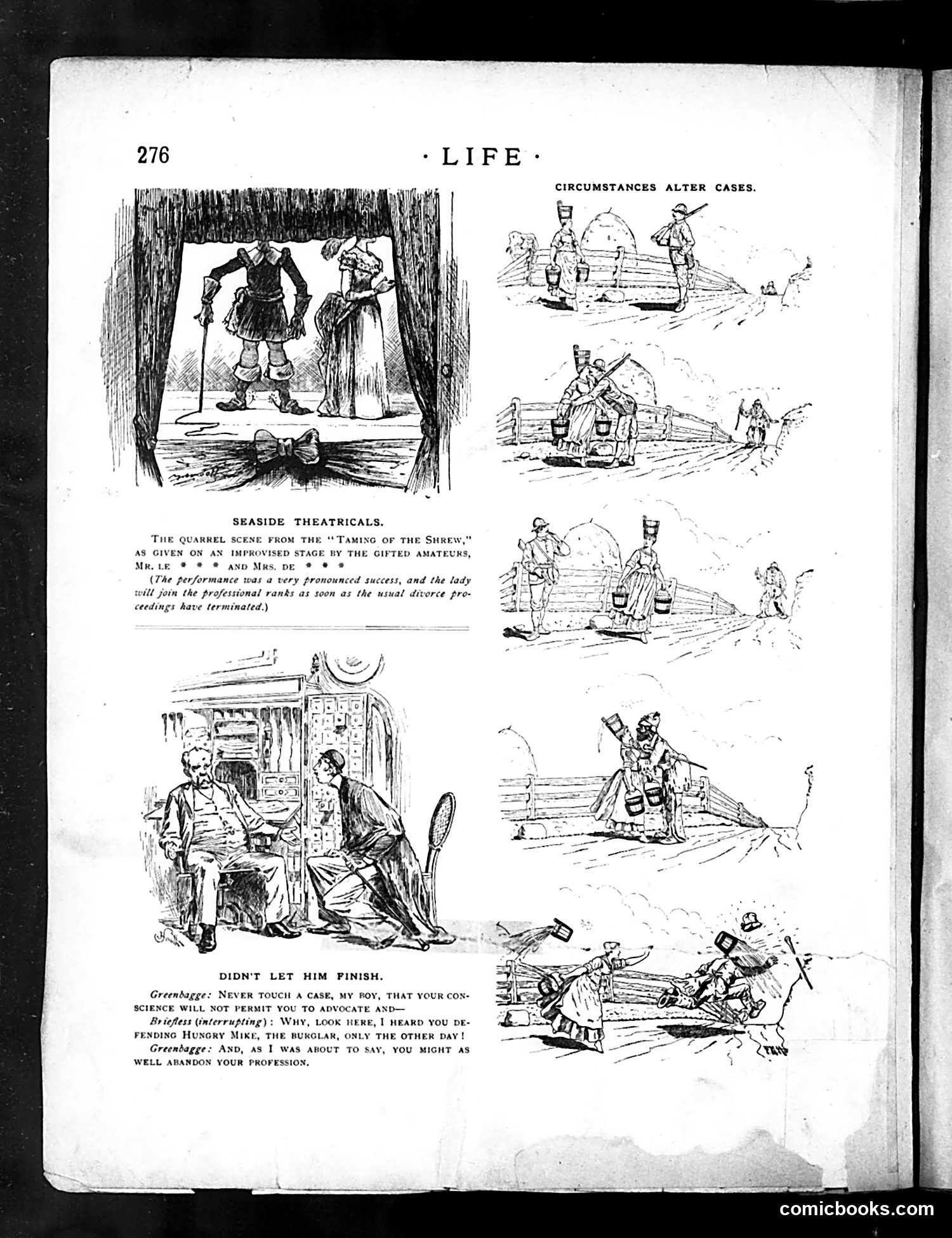 Life — November 14, 1889 — page 10: Life, 1889-11-14