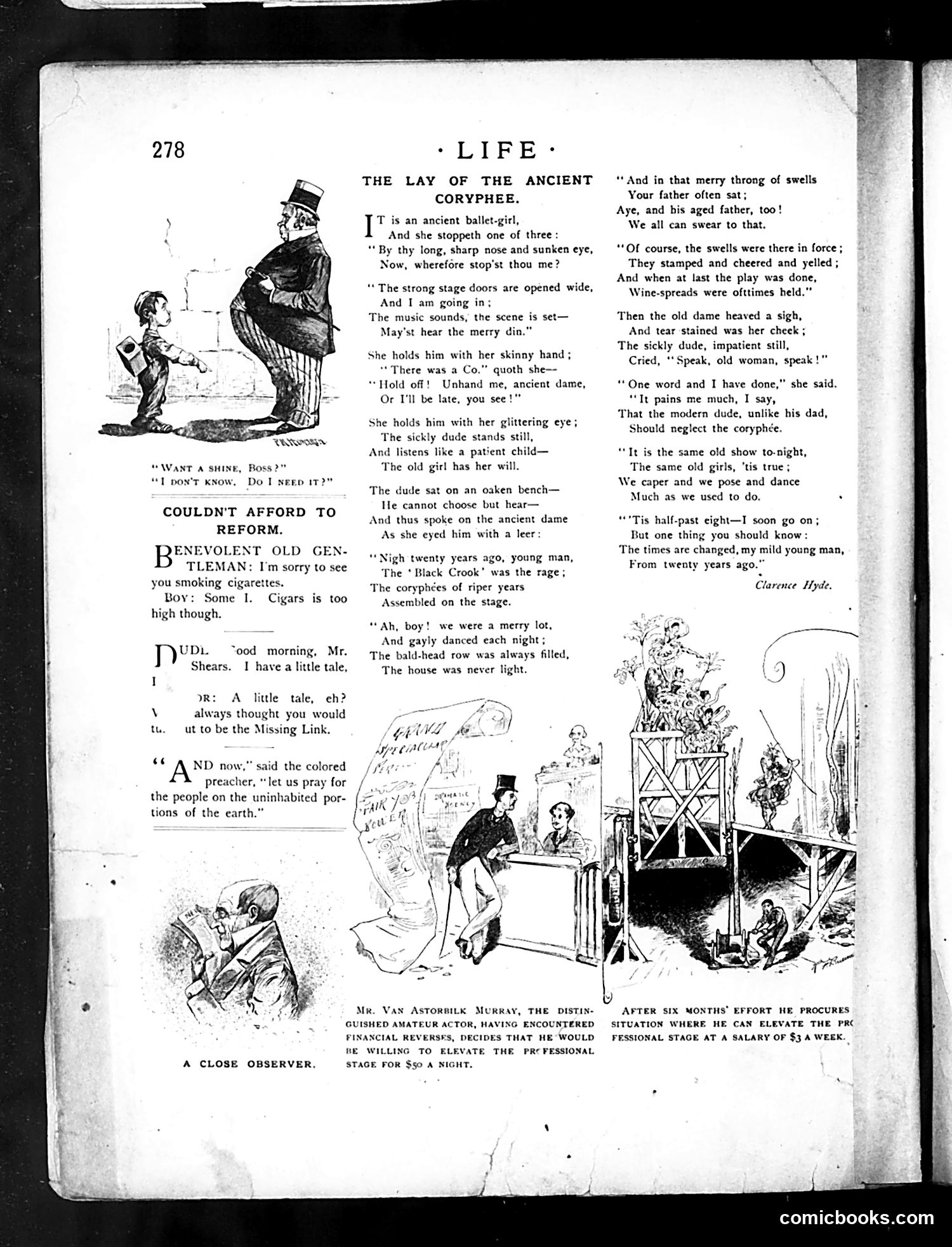 Life — November 14, 1889 — page 12: Life, 1889-11-14