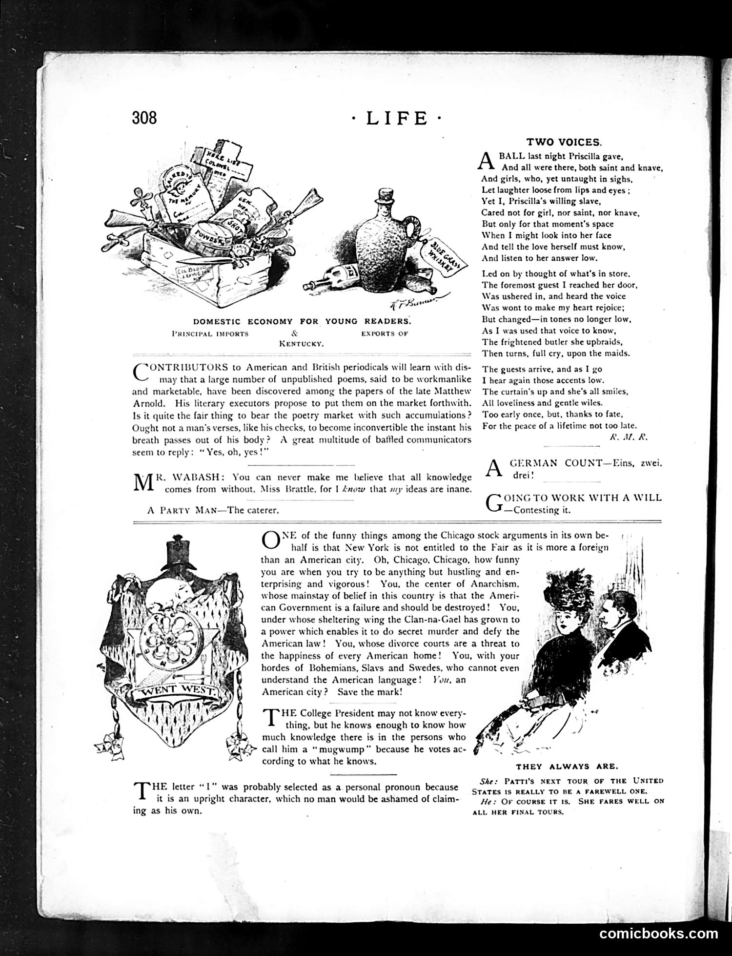 Life — November 28, 1889 — page 12: Life, 1889-11-28