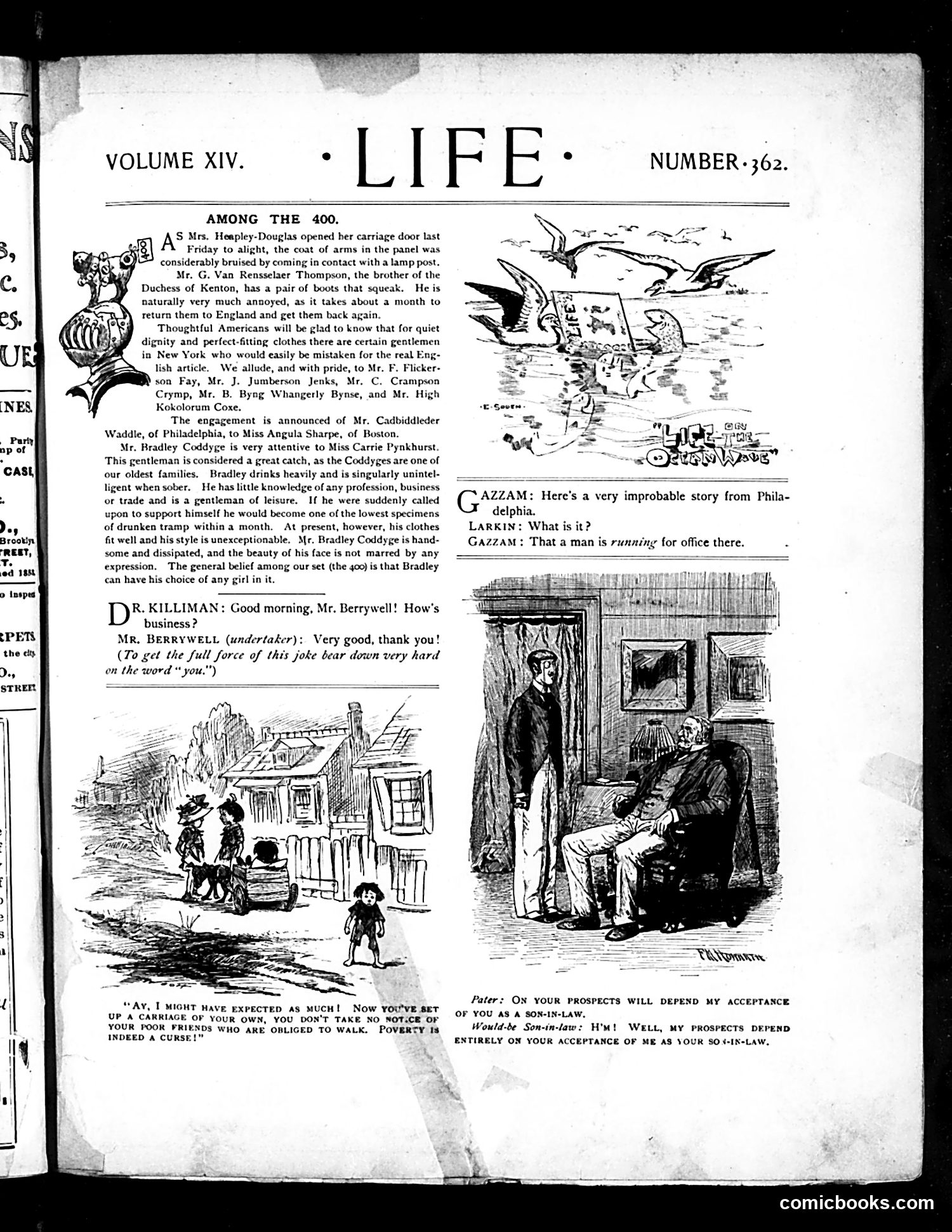 Life — December 5, 1889 — page 3: Life, 1889-12-05