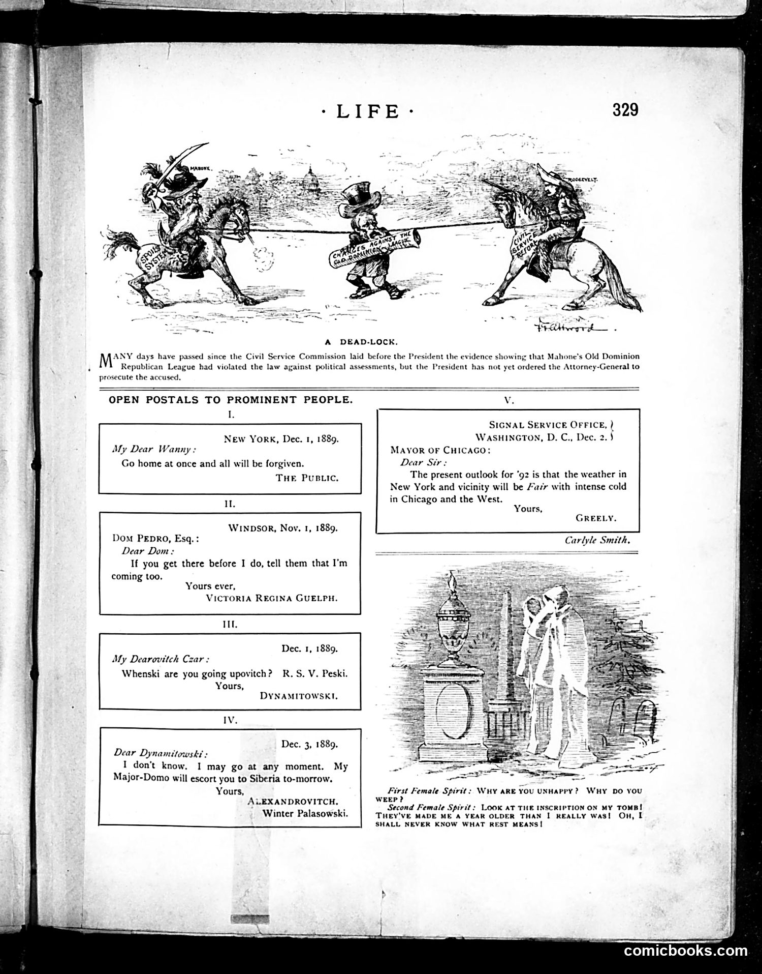 Life — December 12, 1889 — page 5: Life, 1889-12-12
