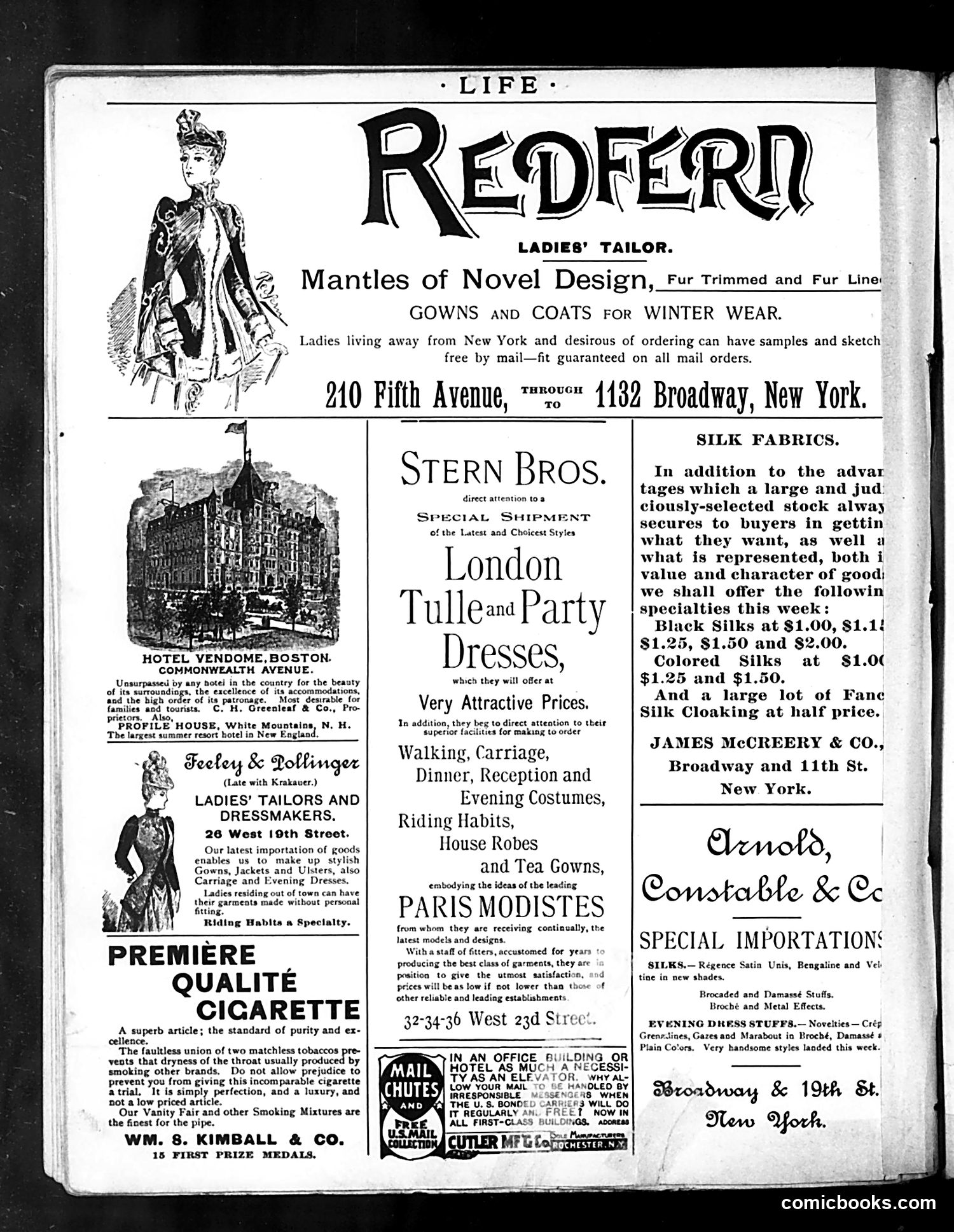 Life — December 12, 1889 — page 14: Life, 1889-12-12