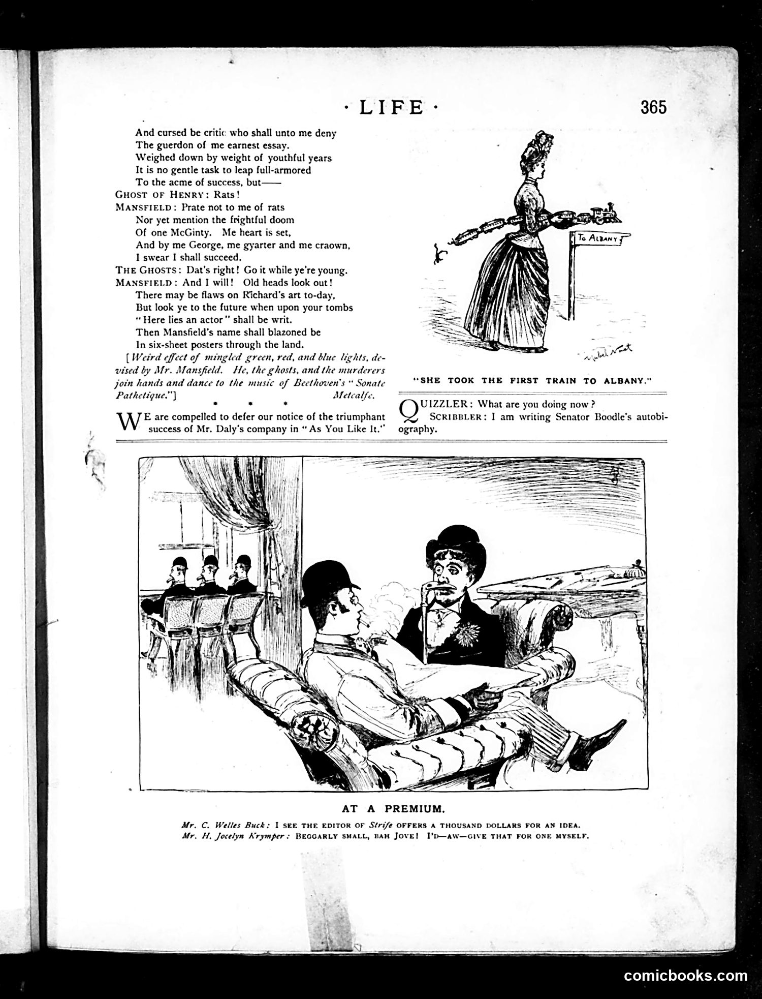 Life — December 26, 1889 — page 13: Life, 1889-12-26