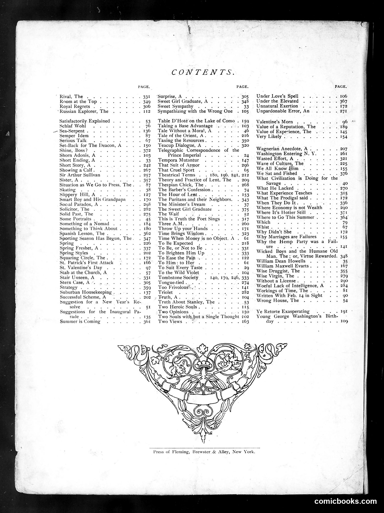 Life — 1889 — page 2: Life, 1889