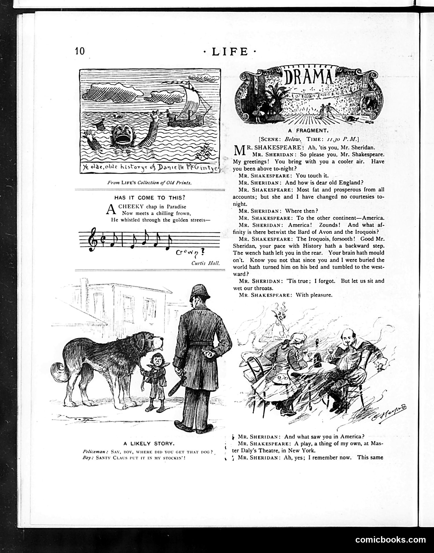 Life — January 2, 1890 — page 10: Life, 1890-01-02