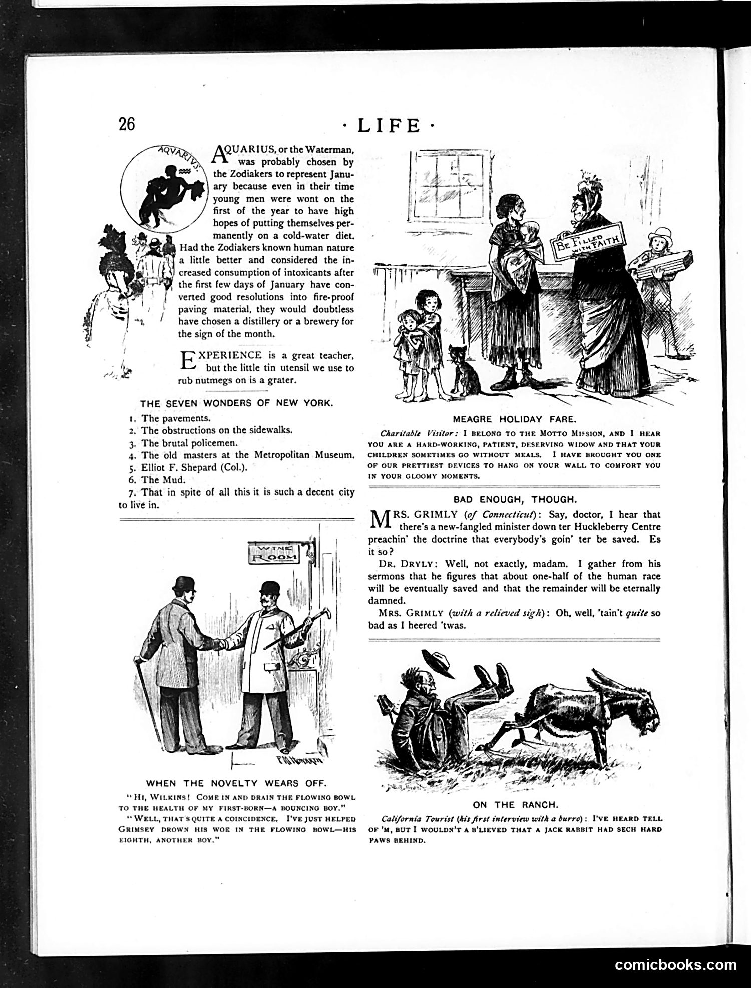 Life — January 9, 1890 — page 12: Life, 1890-01-09