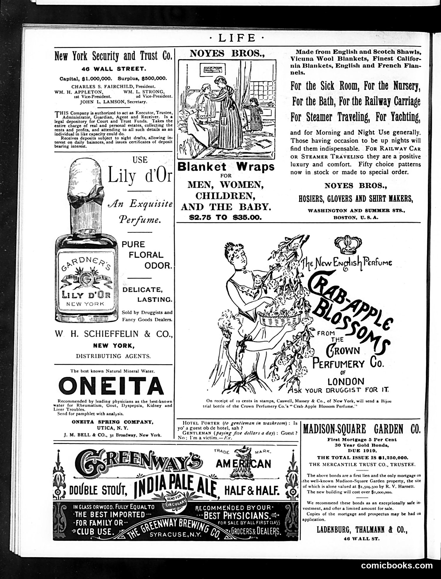 Life — January 23, 1890 — page 2: Life, 1890-01-23
