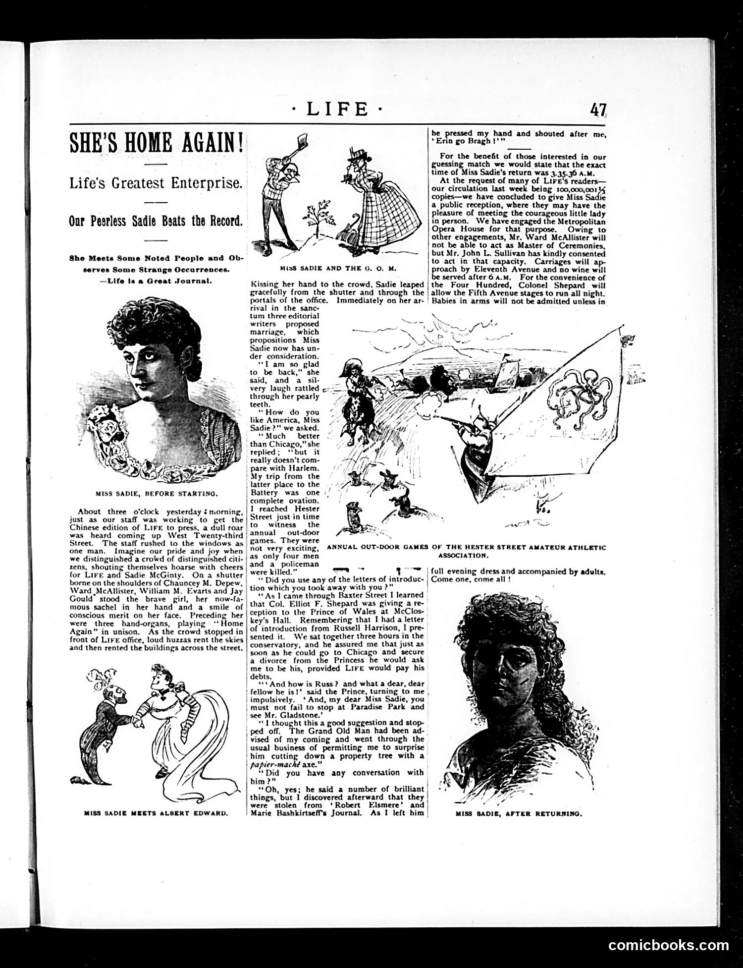 Life — January 23, 1890 — page 5: Life, 1890-01-23