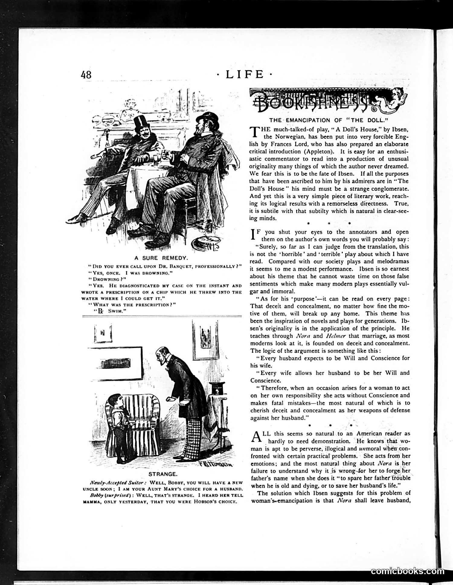 Life — January 23, 1890 — page 6: Life, 1890-01-23