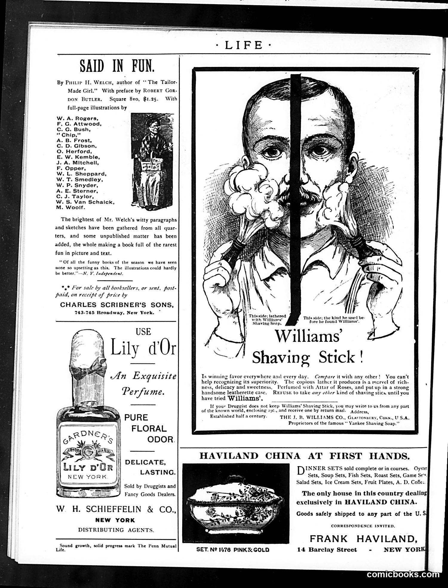 Life — January 30, 1890 — page 2: Life, 1890-01-30