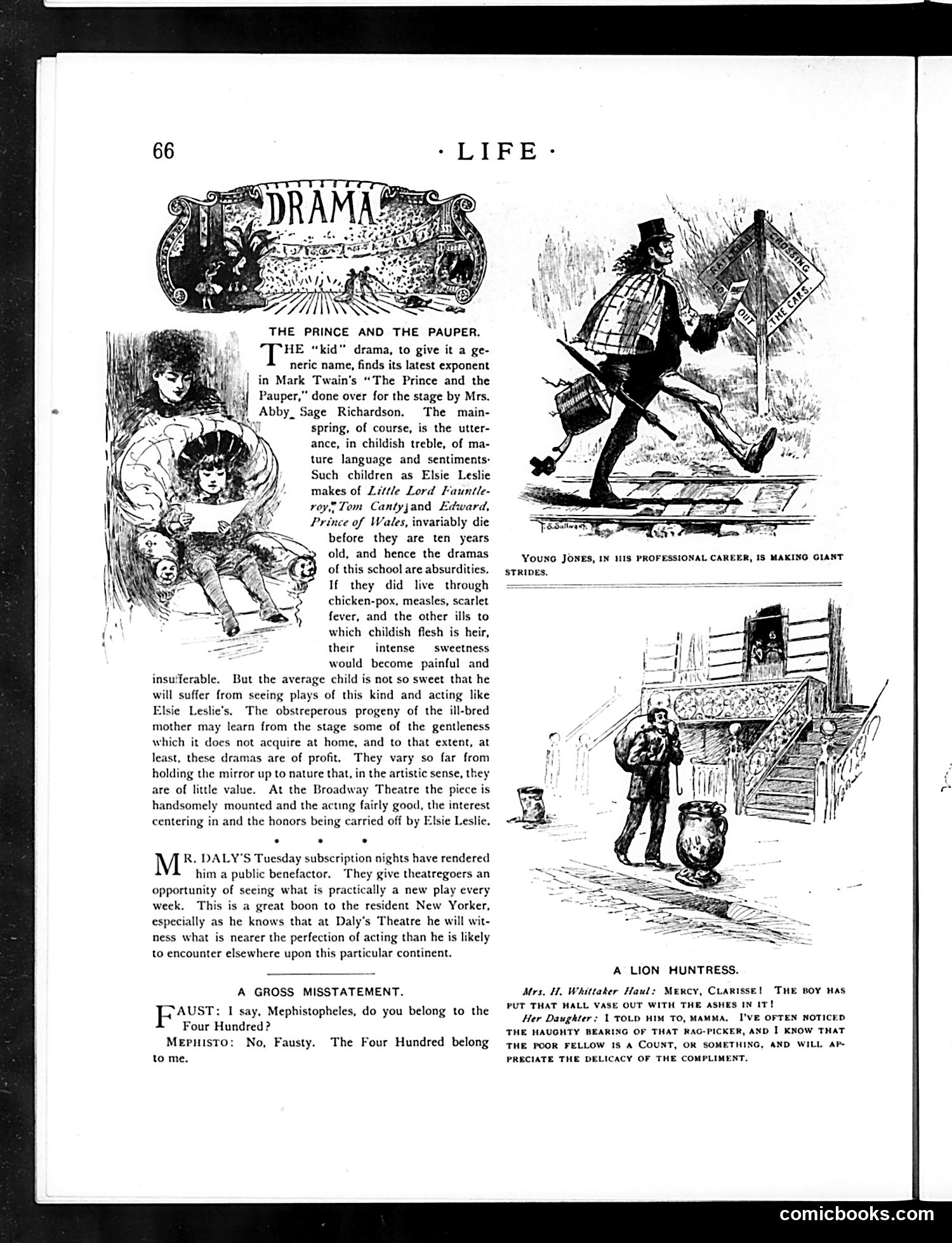 Life — January 30, 1890 — page 10: Life, 1890-01-30
