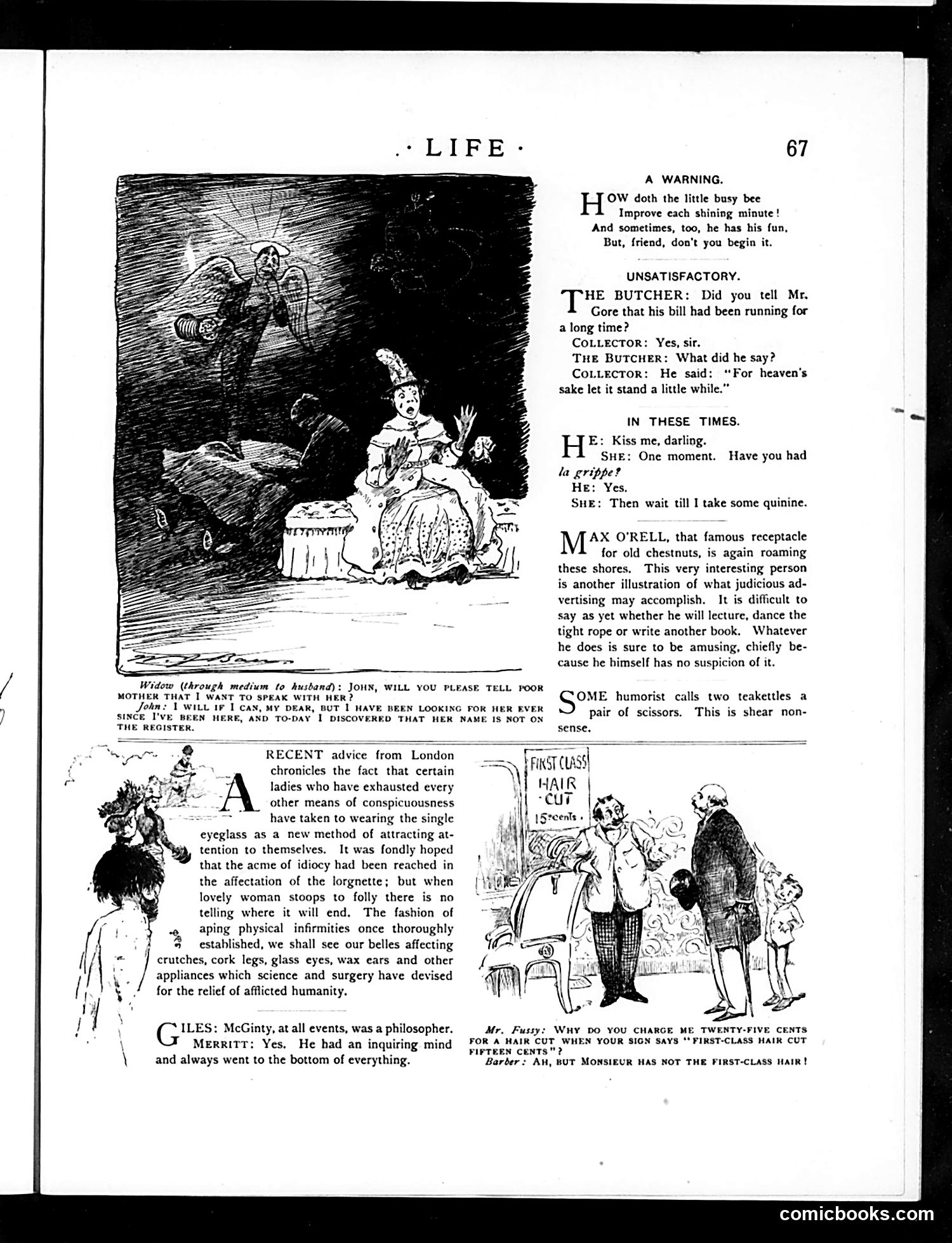 Life — January 30, 1890 — page 11: Life, 1890-01-30