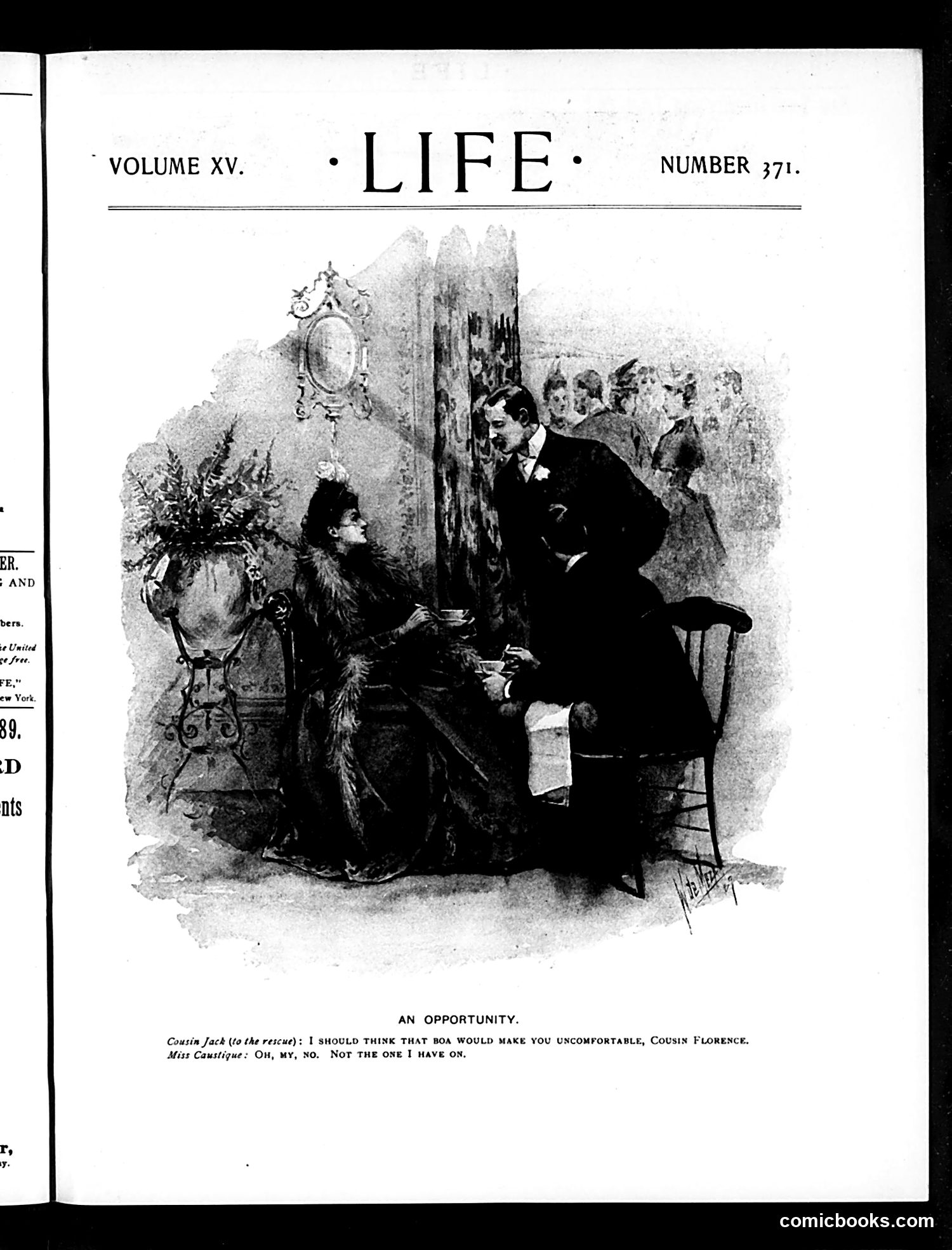 Life — February 6, 1890 — page 3: Life, 1890-02-06