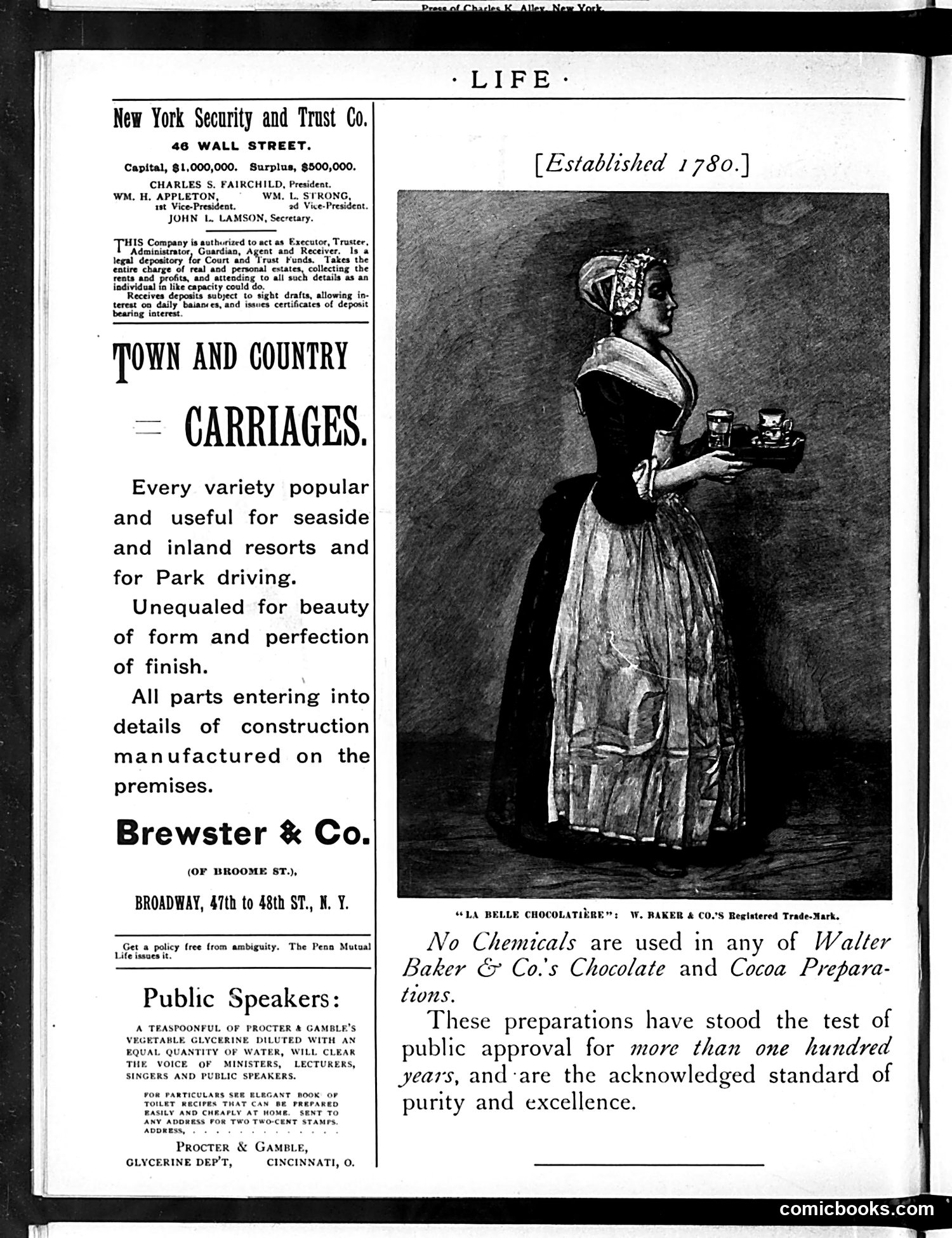 Life — March 6, 1890 — page 2: Life, 1890-03-06