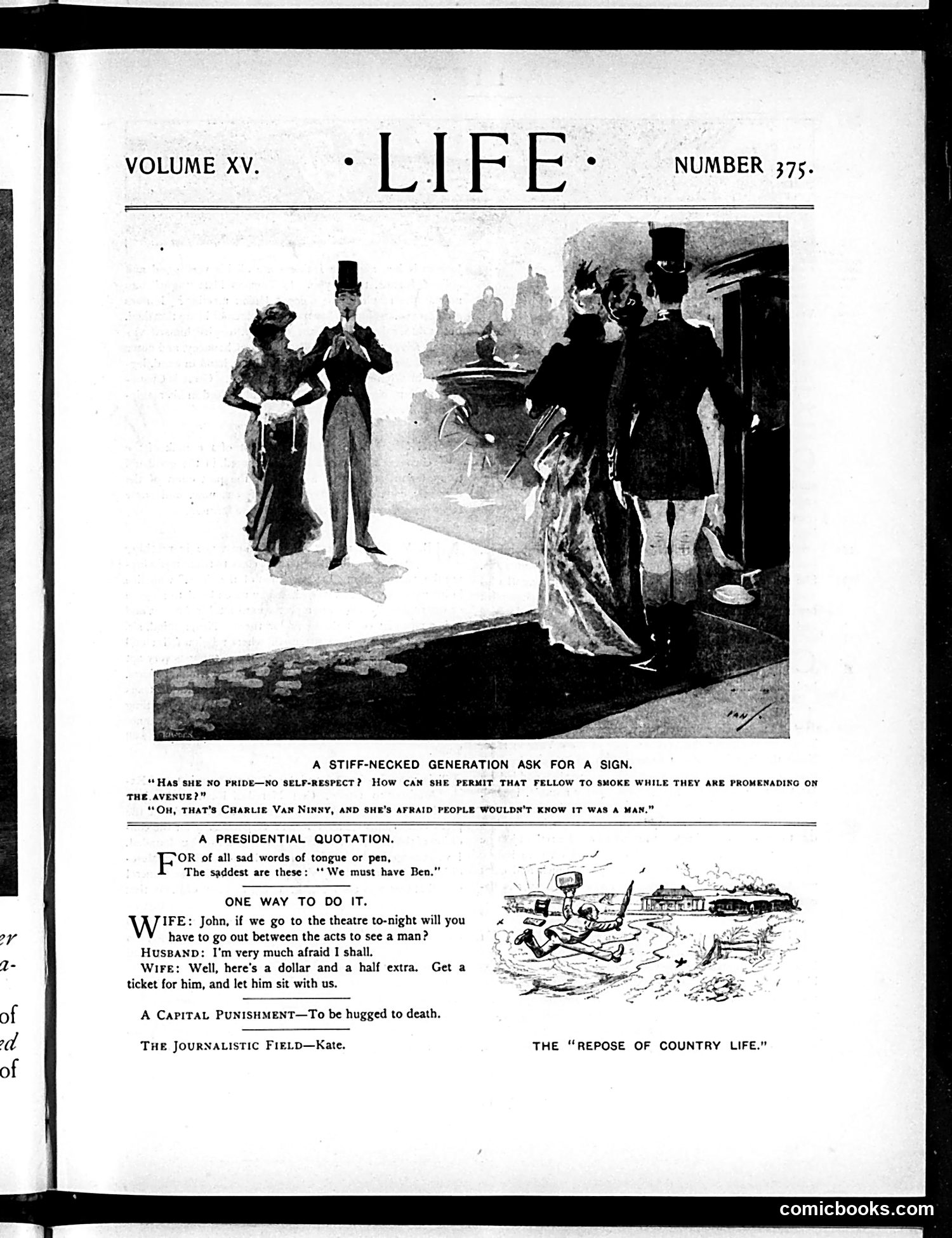 Life — March 6, 1890 — page 3: Life, 1890-03-06