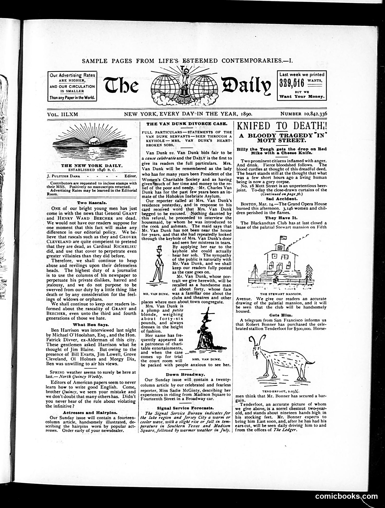 Life — March 13, 1890 — page 9: Life, 1890-03-13